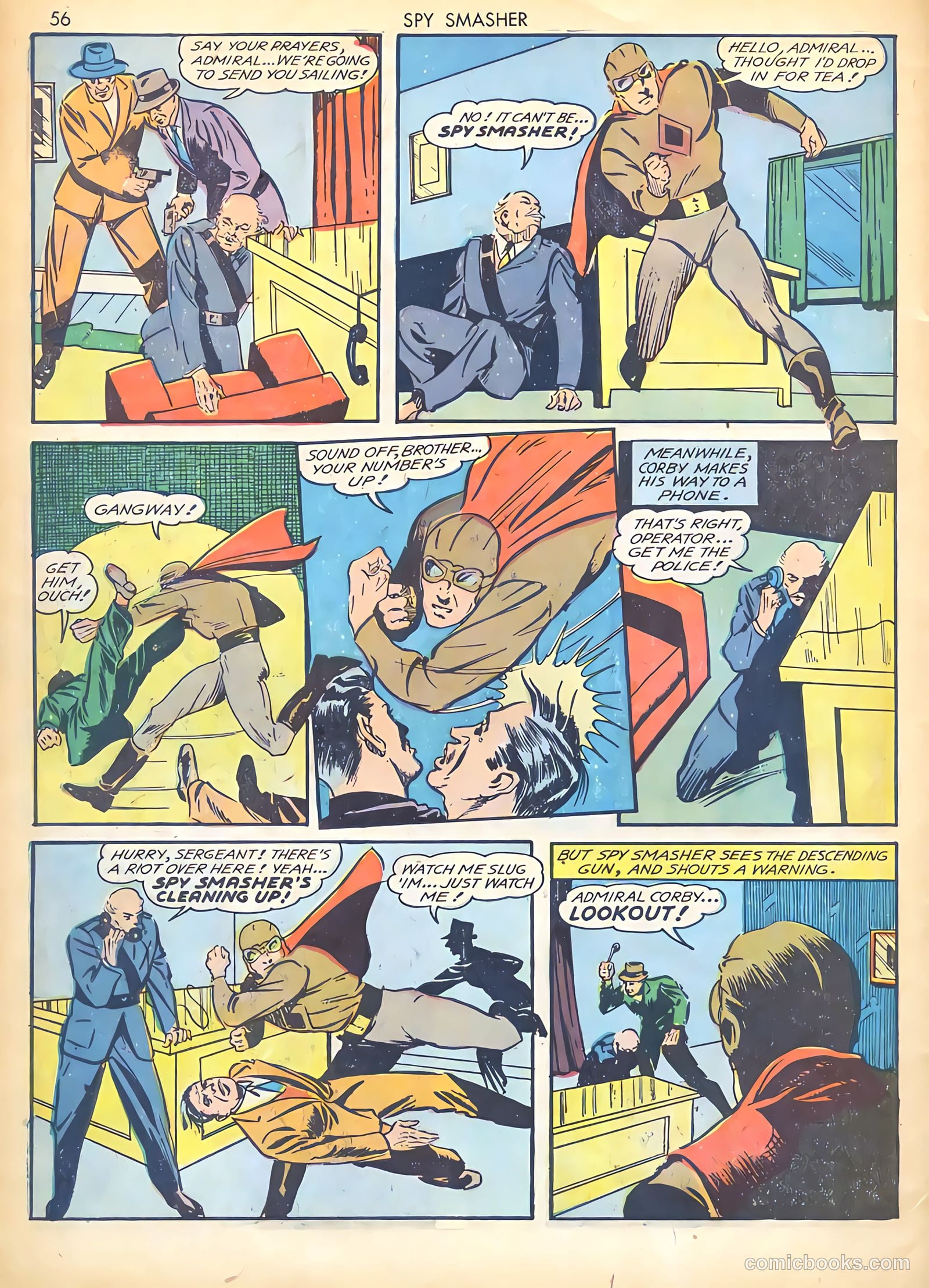 Spy Smasher #2 — page 58 of 68