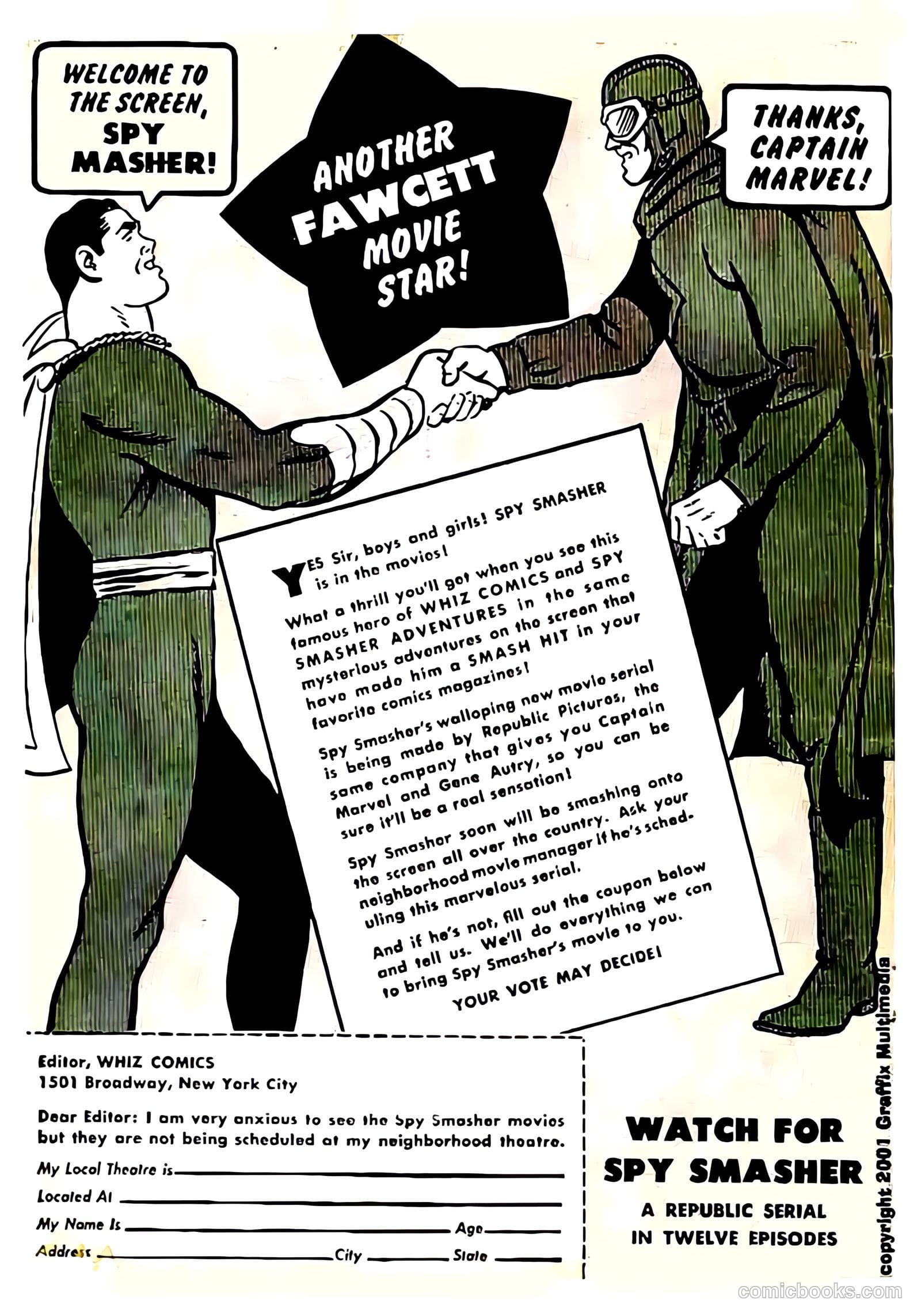 Spy Smasher #3 — page 2 of 68