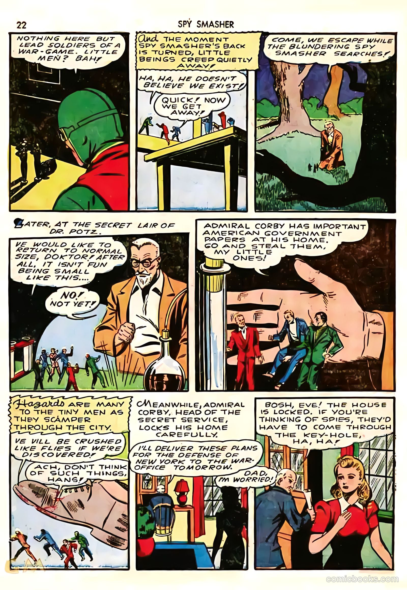Spy Smasher #3 — page 22 of 68