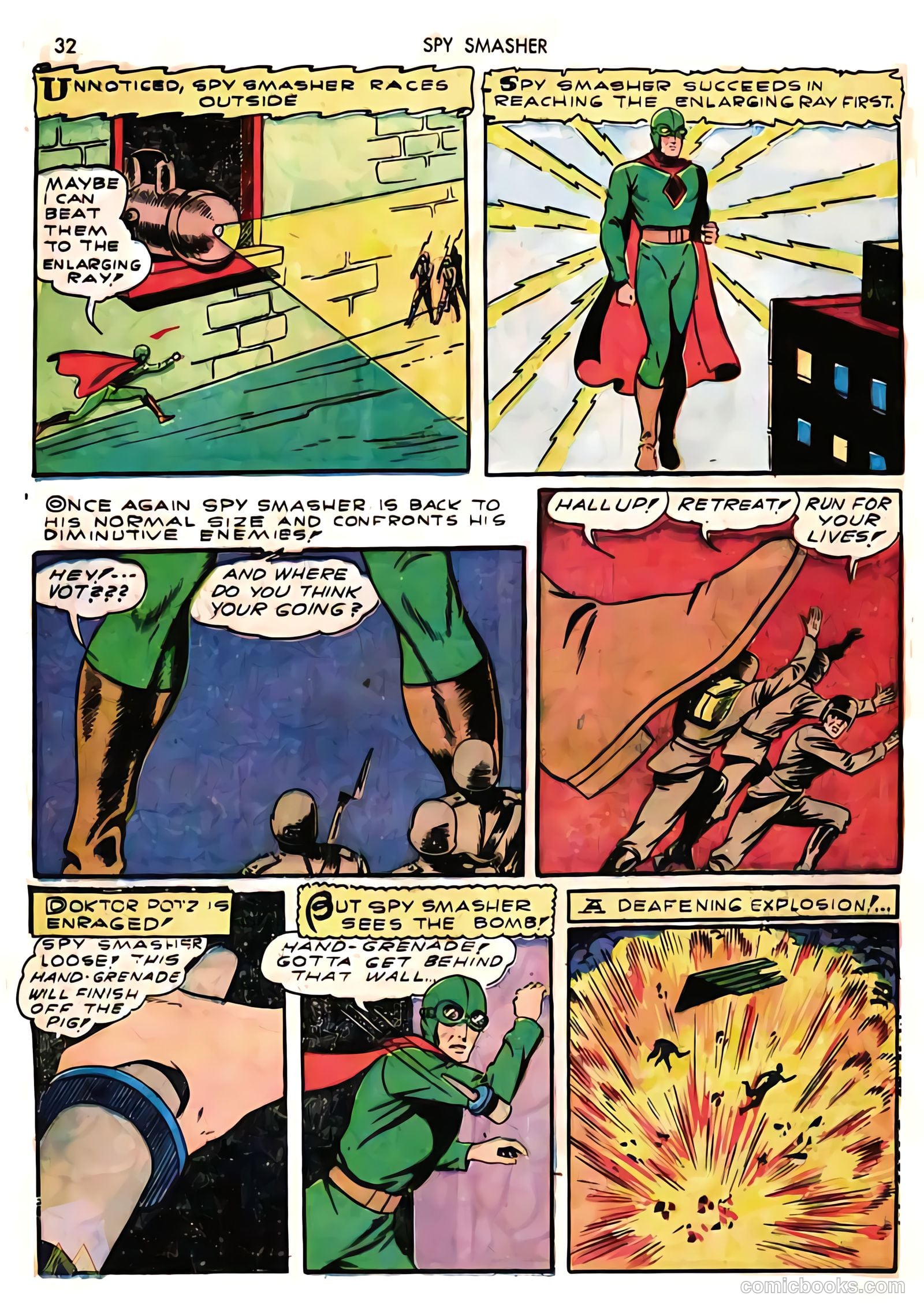 Spy Smasher #3 — page 32 of 68