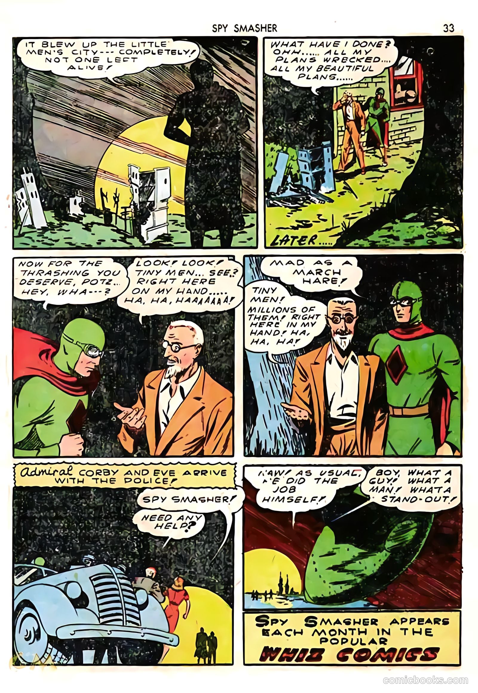 Spy Smasher #3 — page 33 of 68