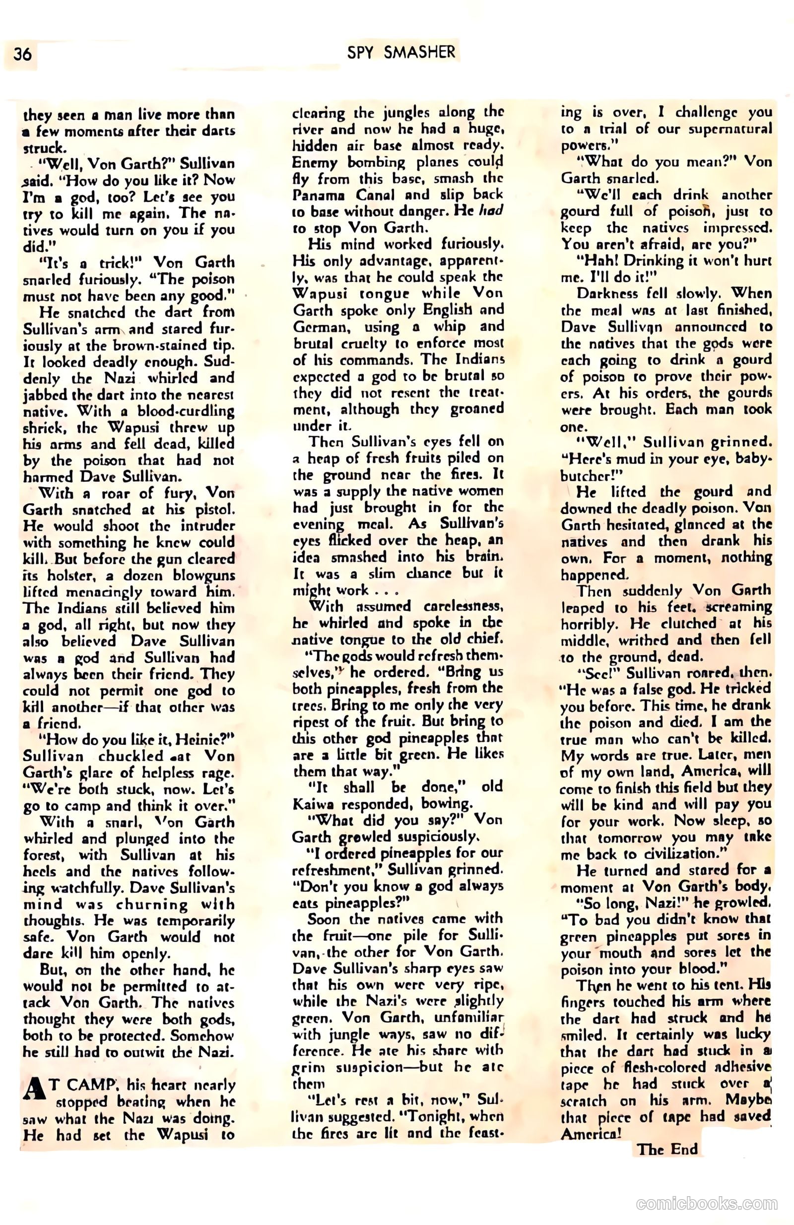 Spy Smasher #3 — page 36 of 68