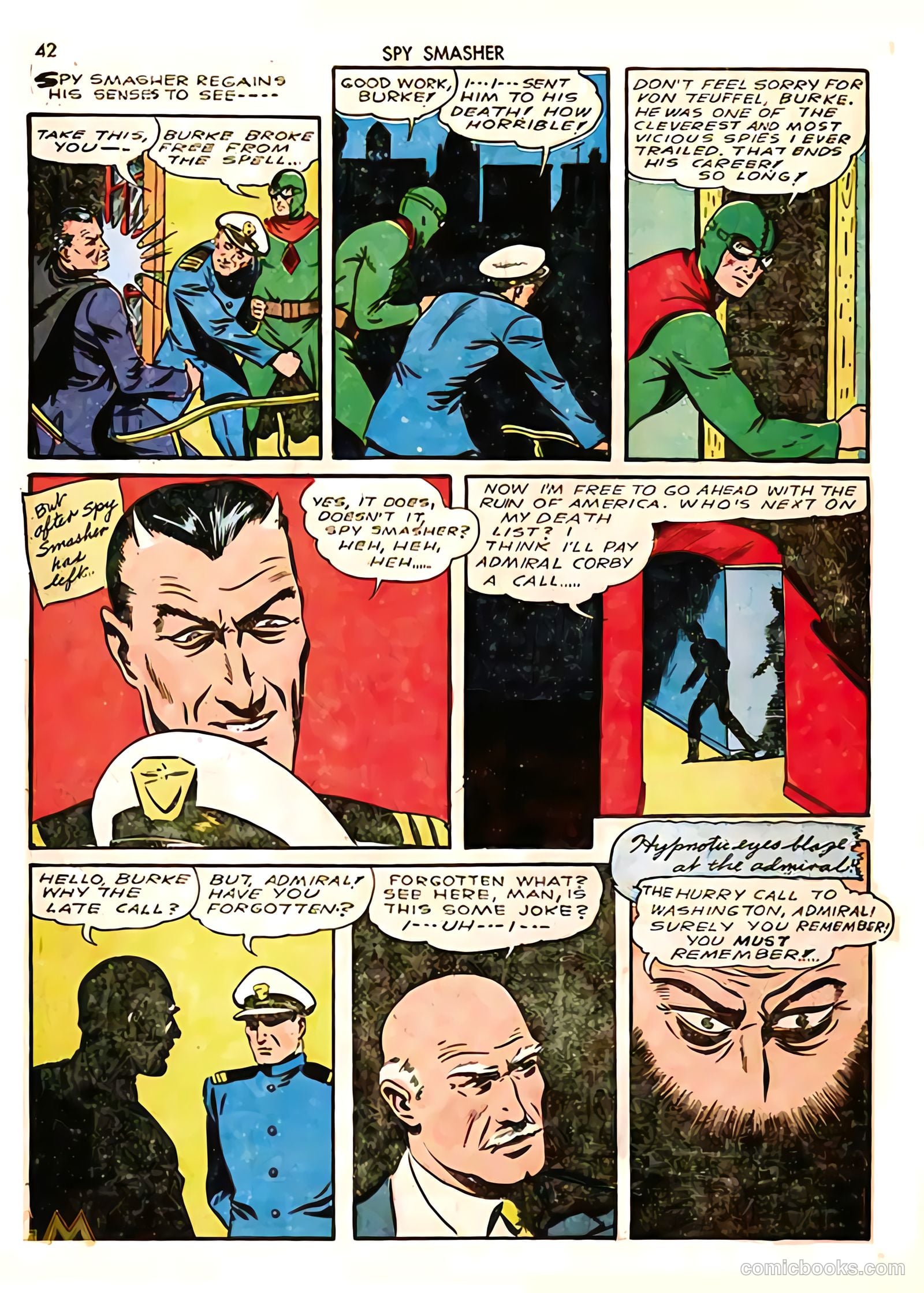 Spy Smasher #3 — page 42 of 68