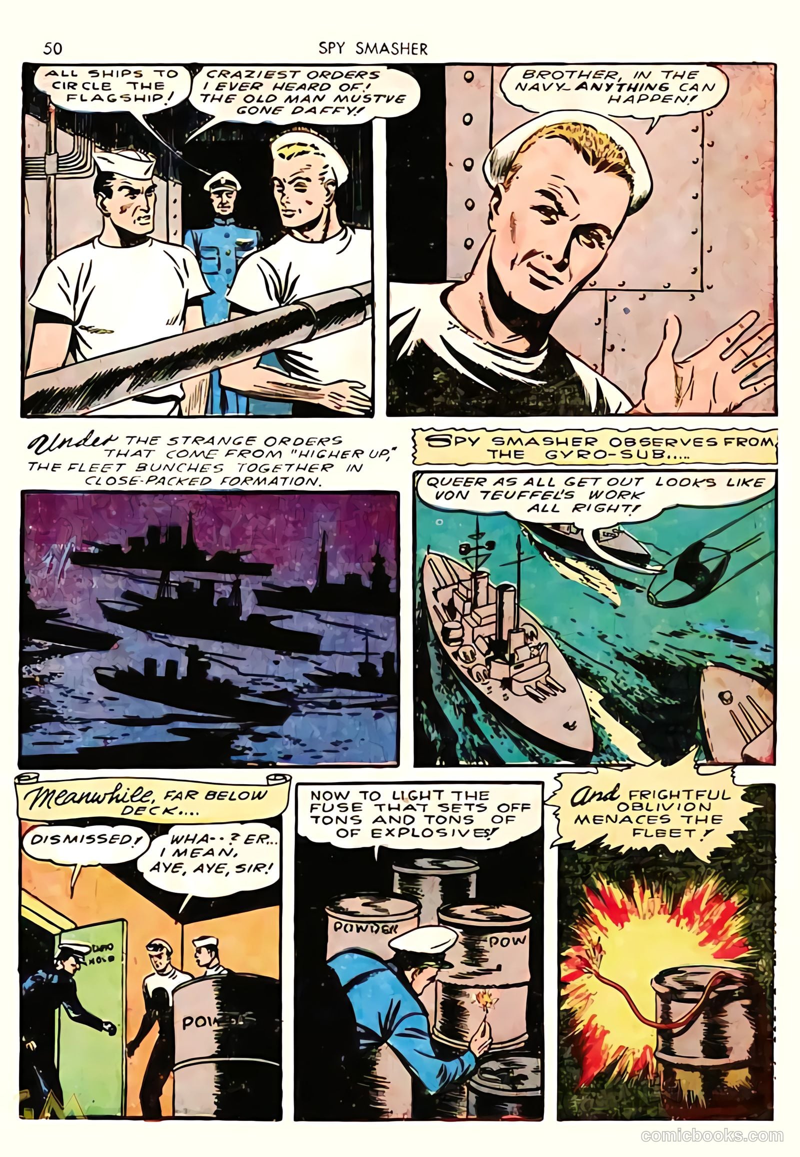 Spy Smasher #3 — page 50 of 68