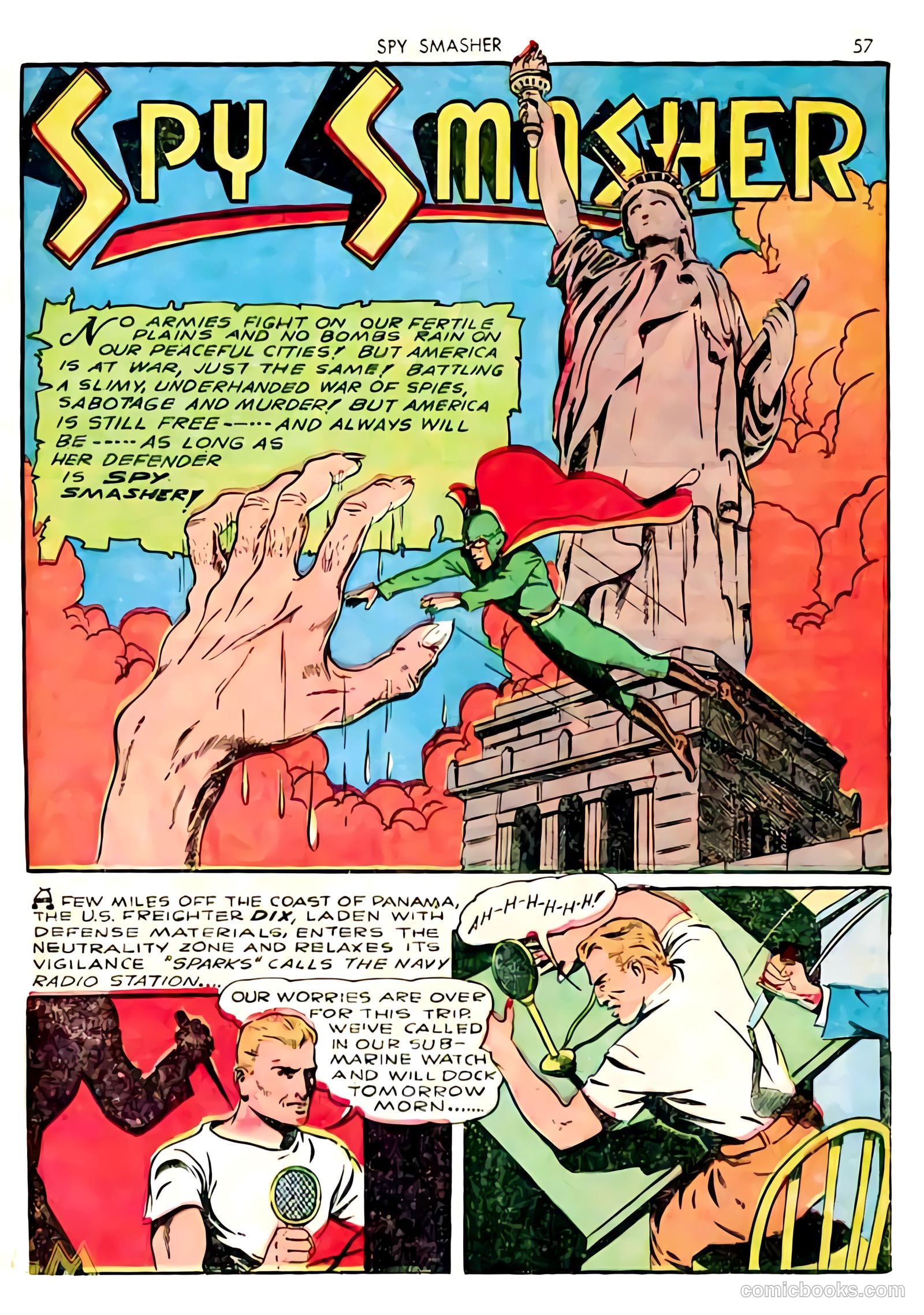 Spy Smasher #3 — page 57 of 68