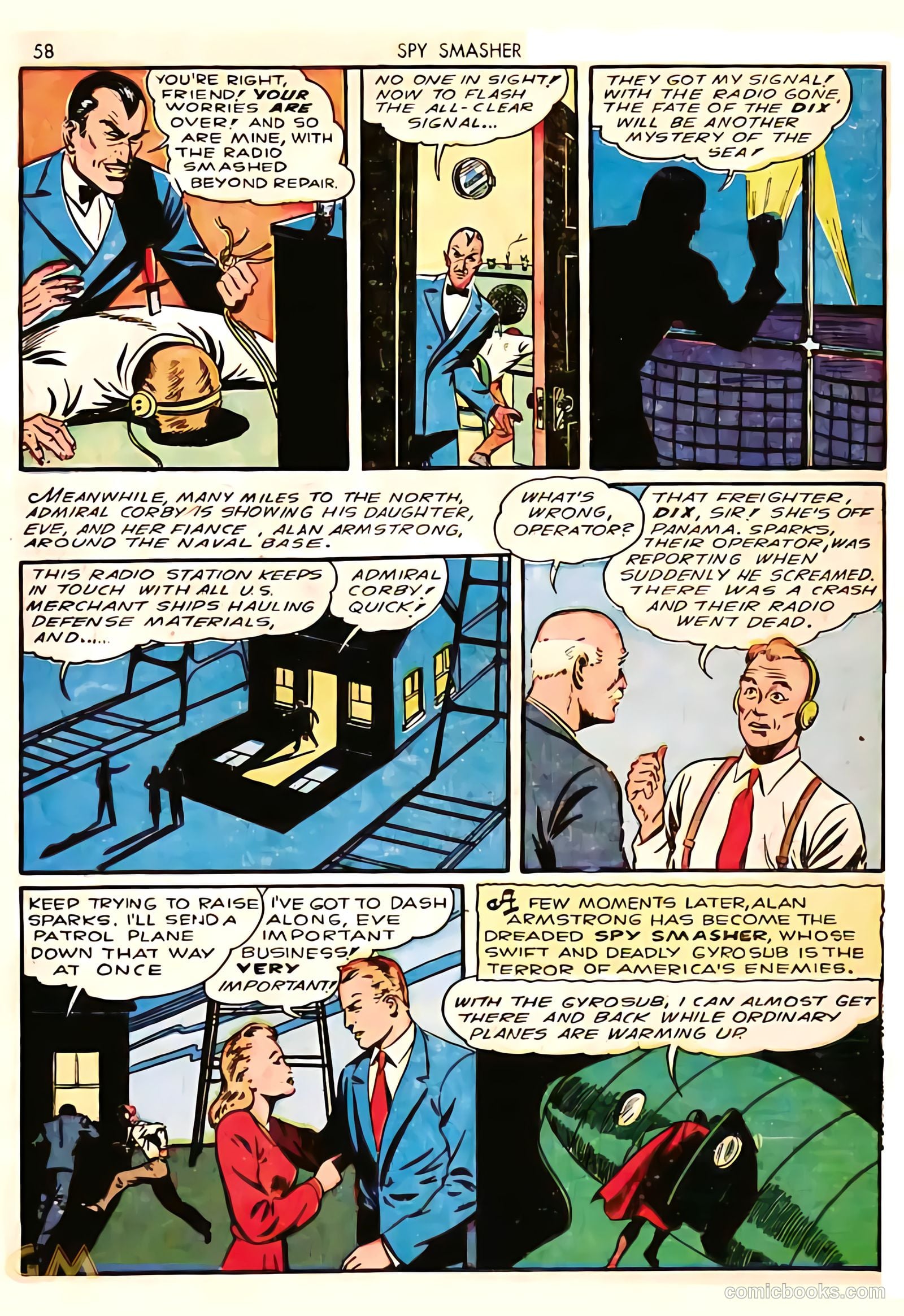 Spy Smasher #3 — page 58 of 68