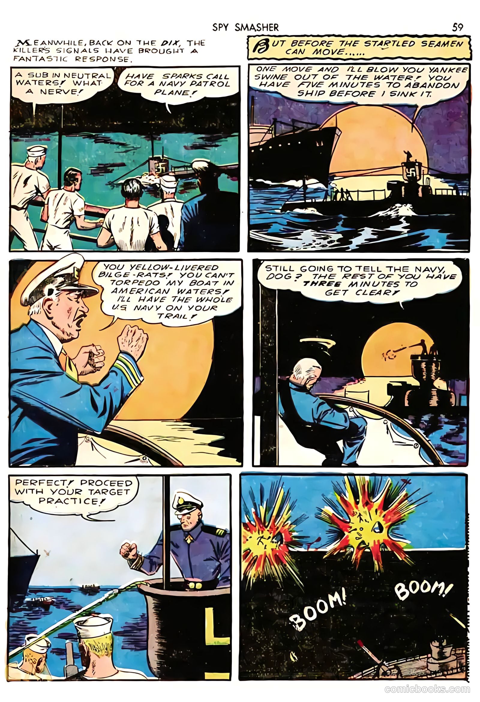 Spy Smasher #3 — page 59 of 68