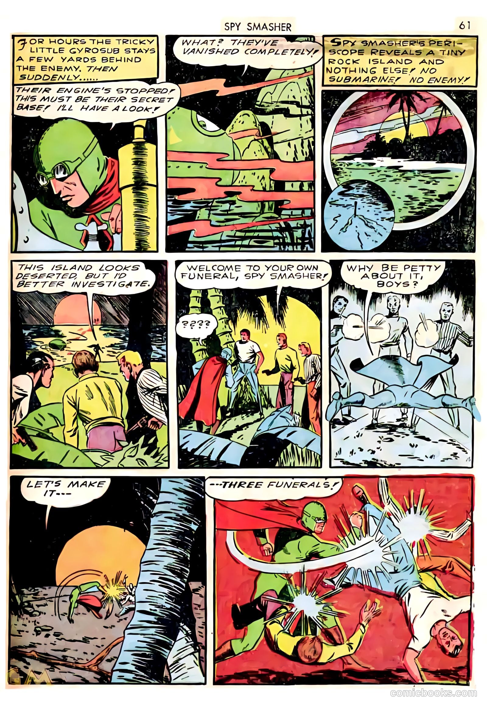 Spy Smasher #3 — page 61 of 68