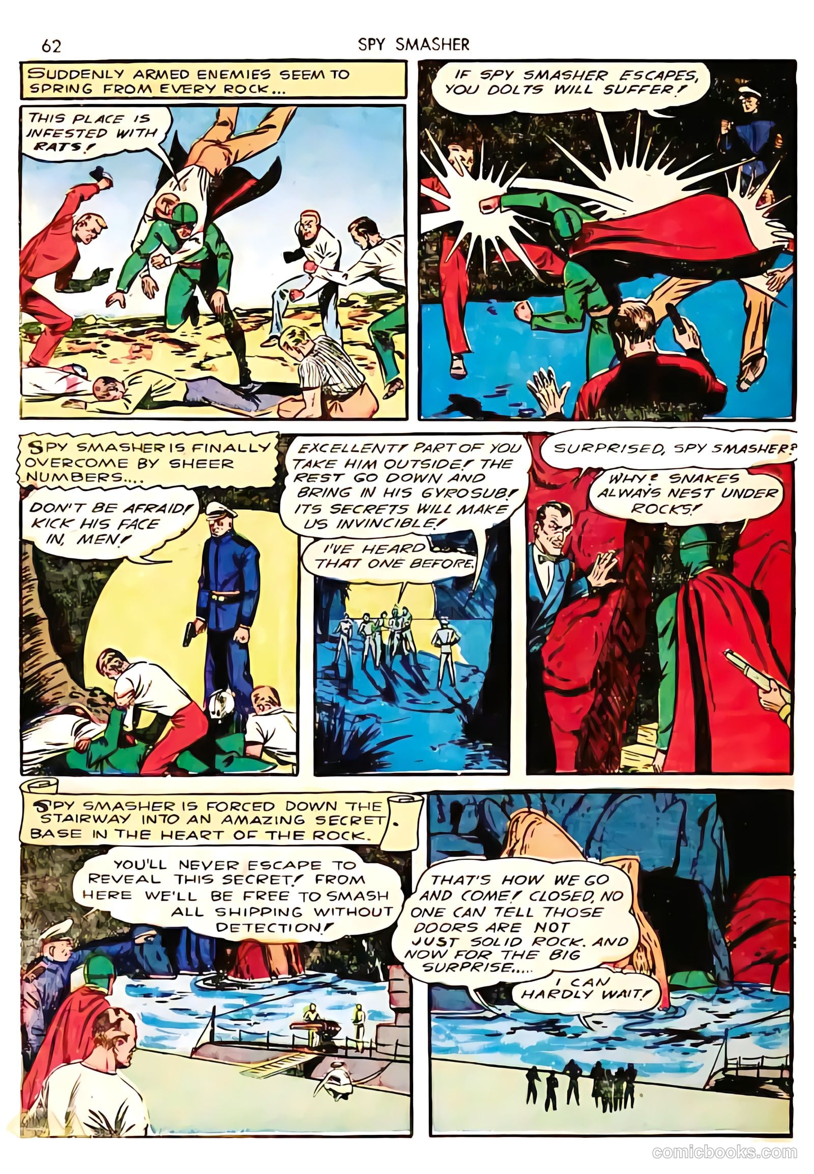 Spy Smasher #3 — page 62 of 68