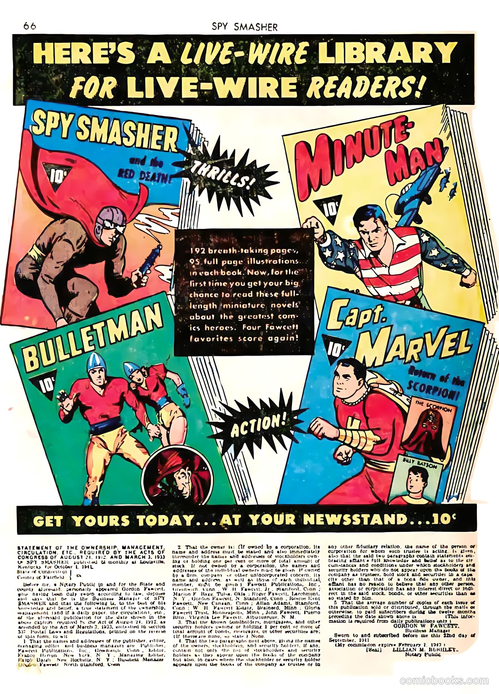 Spy Smasher #3 — page 66 of 68