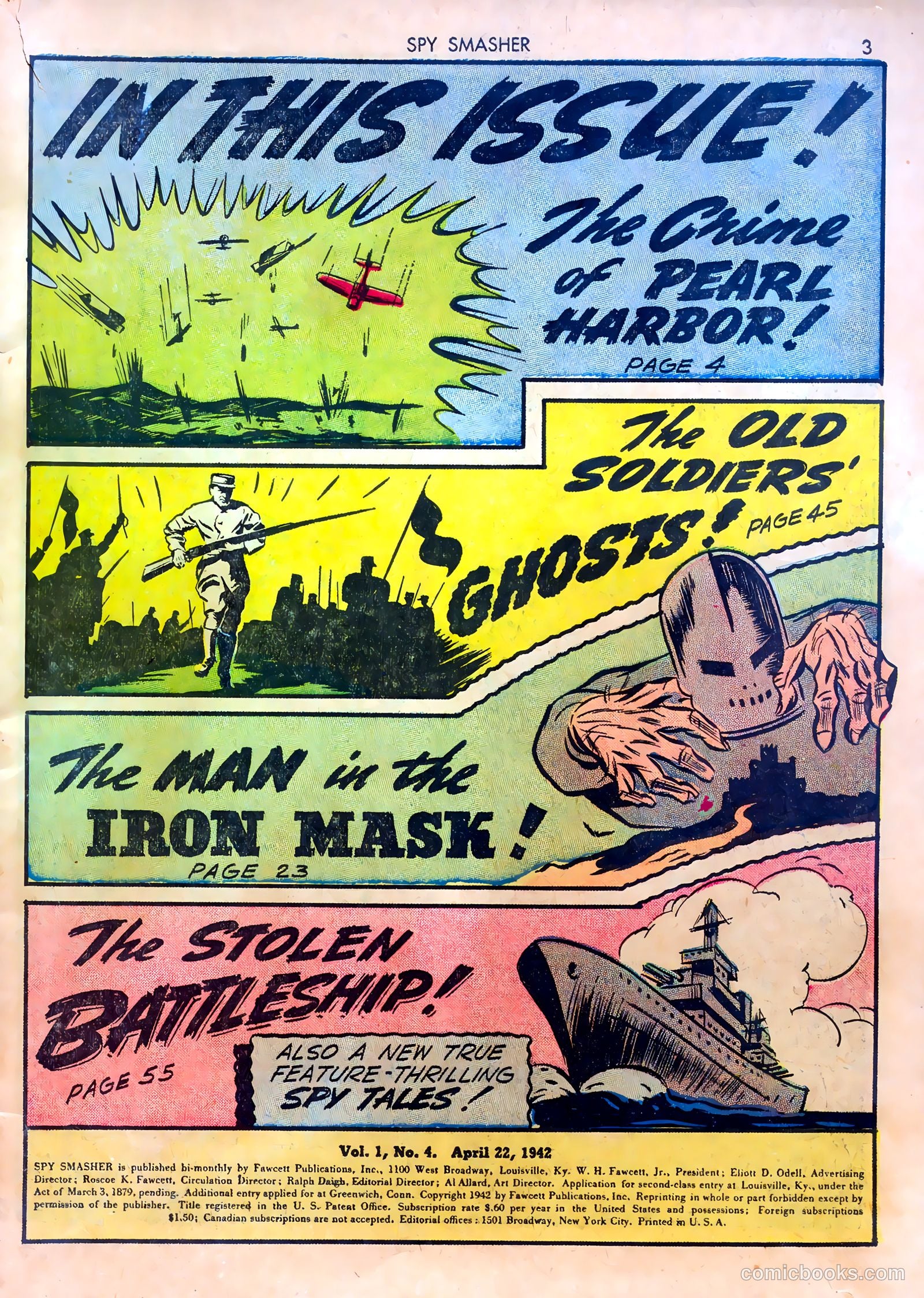 Spy Smasher #4 — page 3 of 68