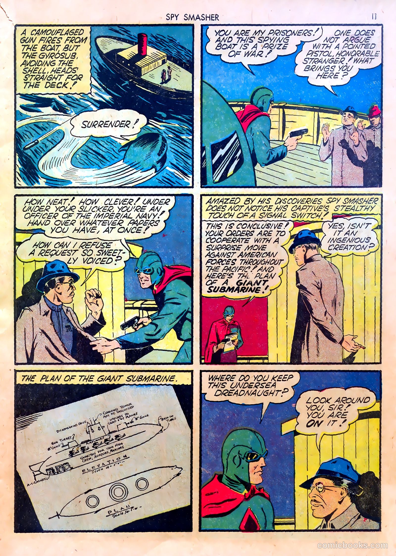 Spy Smasher #4 — page 11 of 68