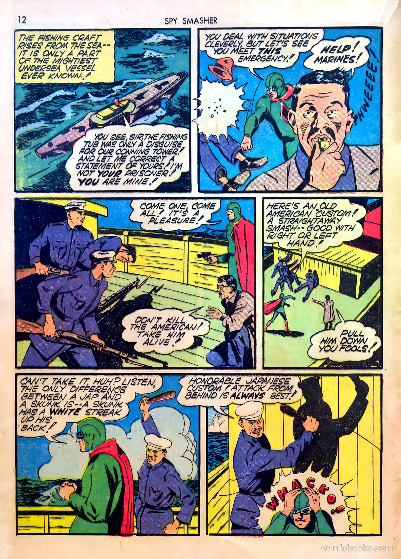 Spy Smasher #4 — page 12 of 68
