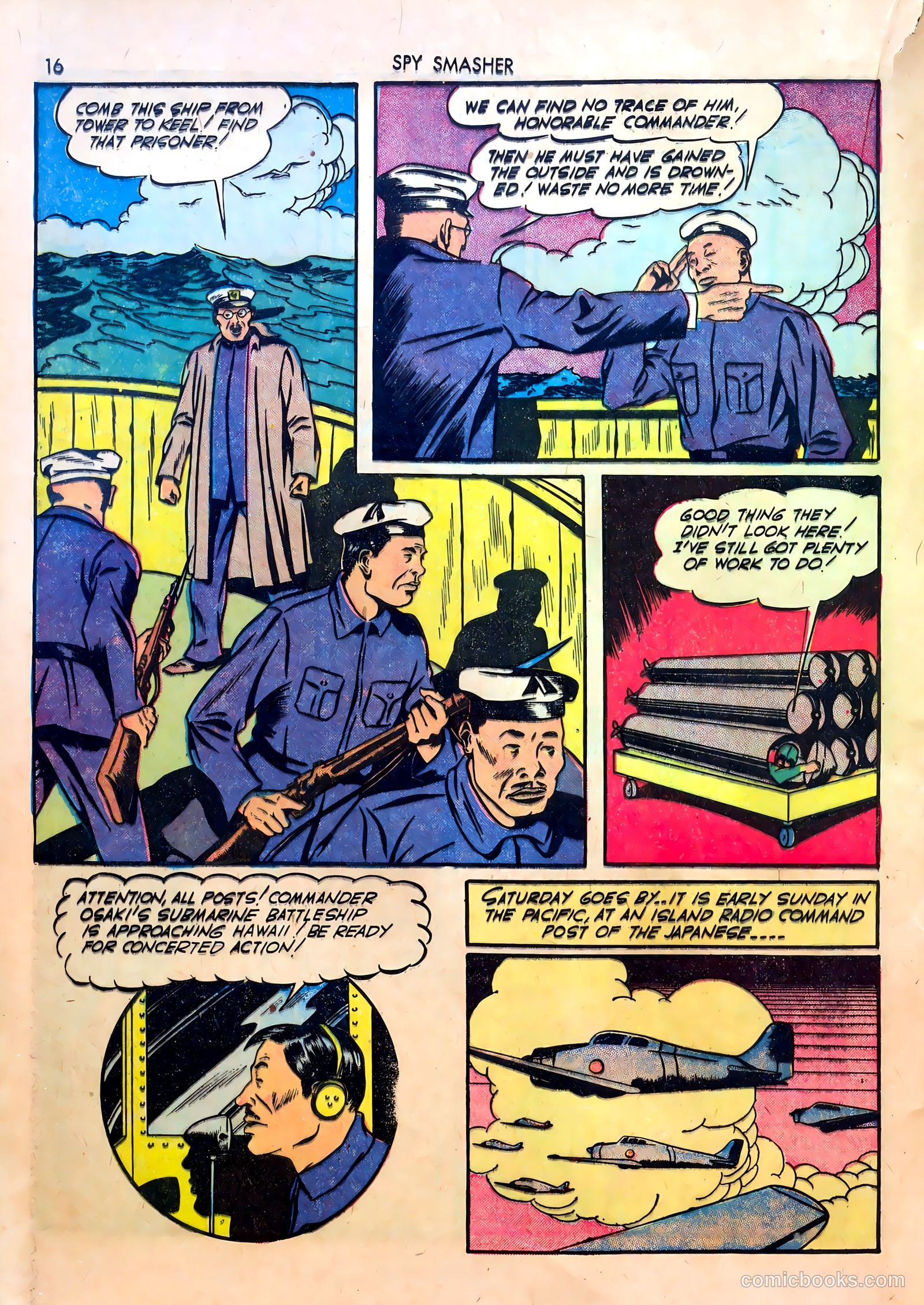 Spy Smasher #4 — page 16 of 68