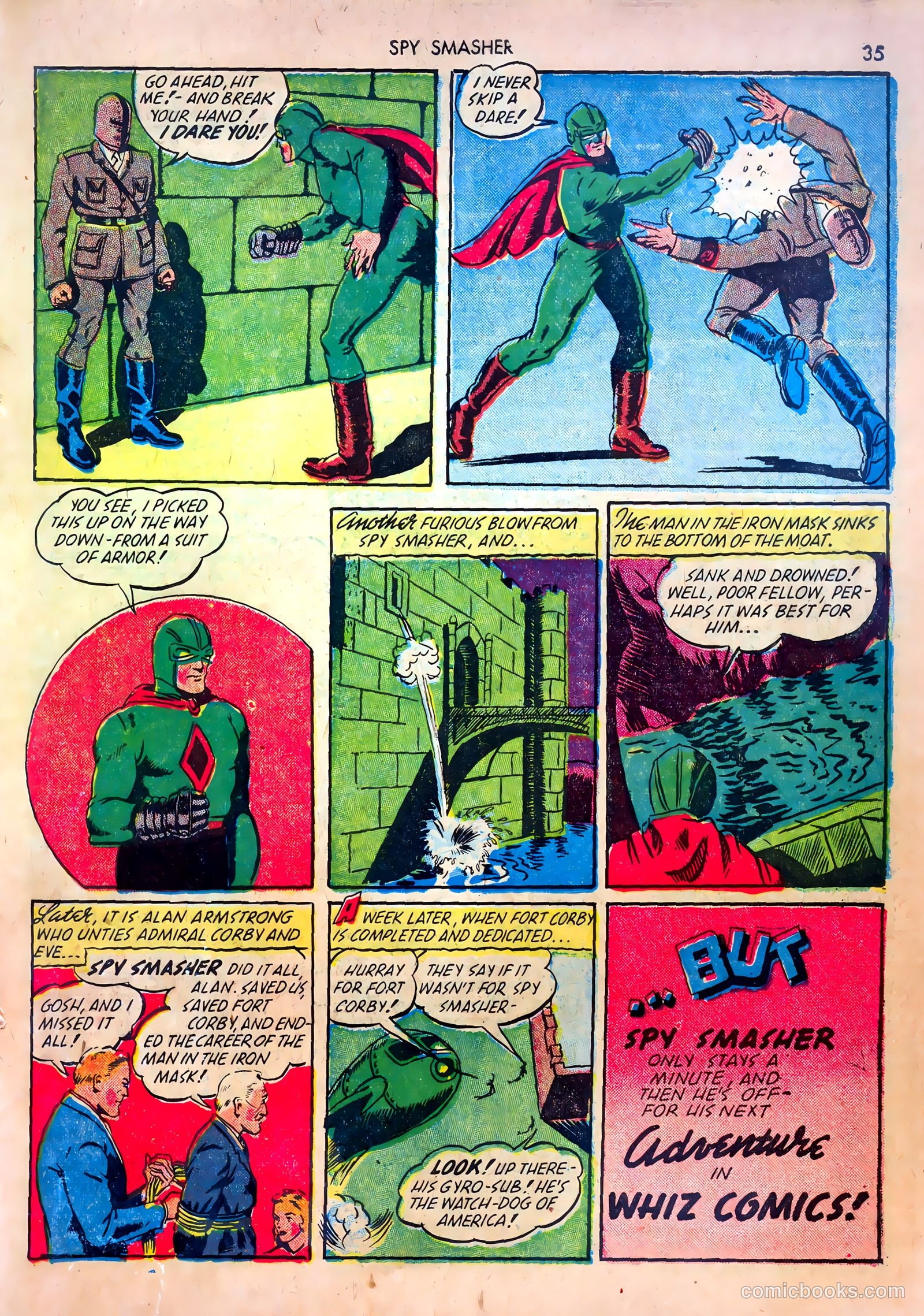 Spy Smasher #4 — page 35 of 68