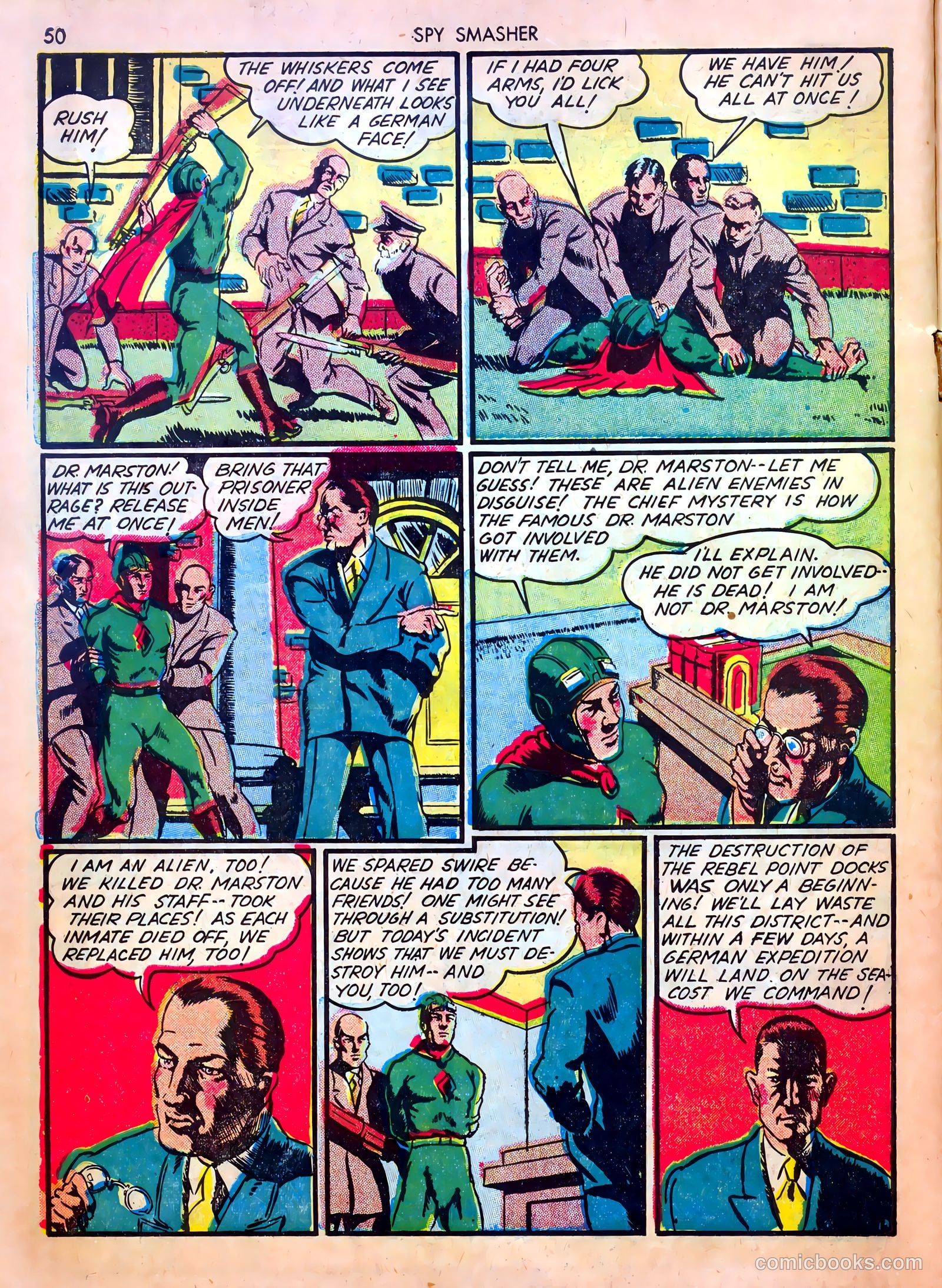 Spy Smasher #4 — page 50 of 68