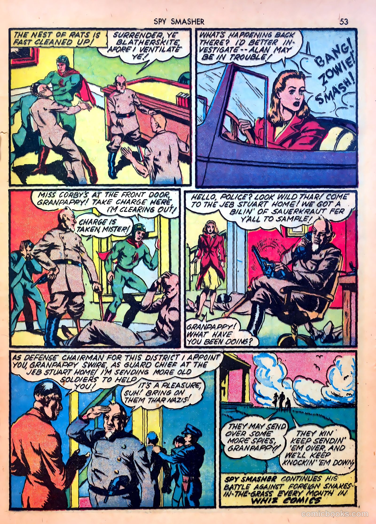 Spy Smasher #4 — page 53 of 68