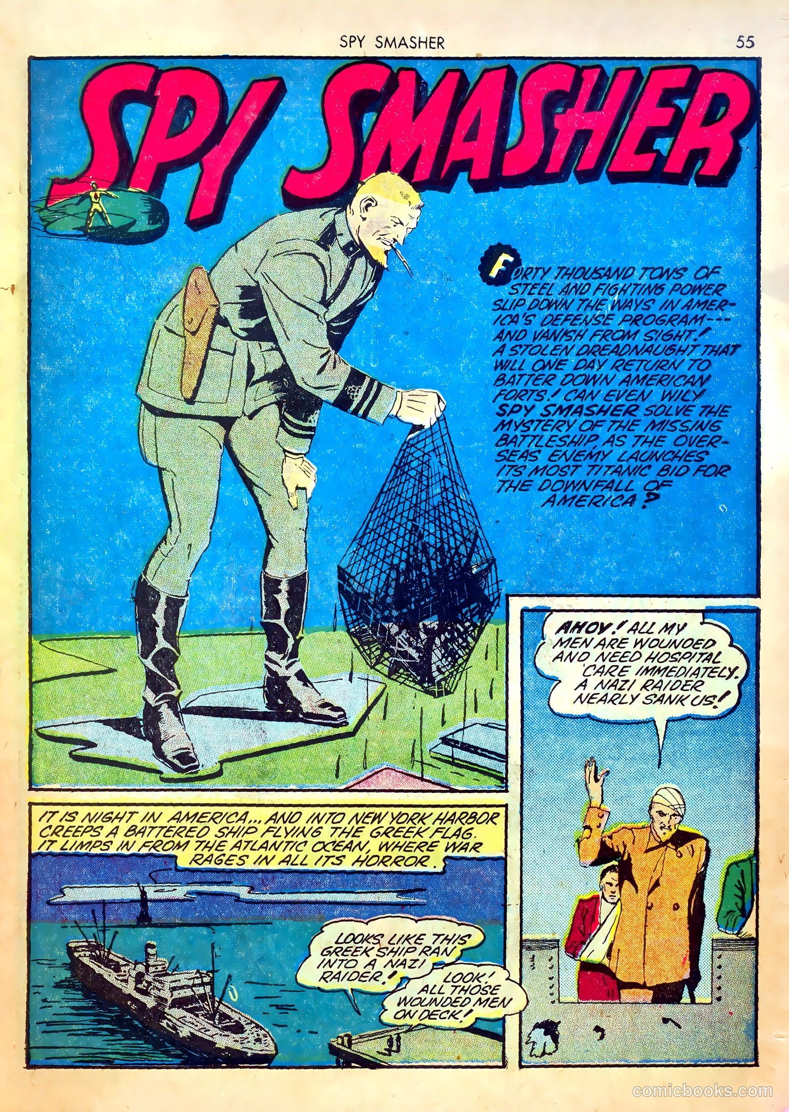 Spy Smasher #4 — page 55 of 68
