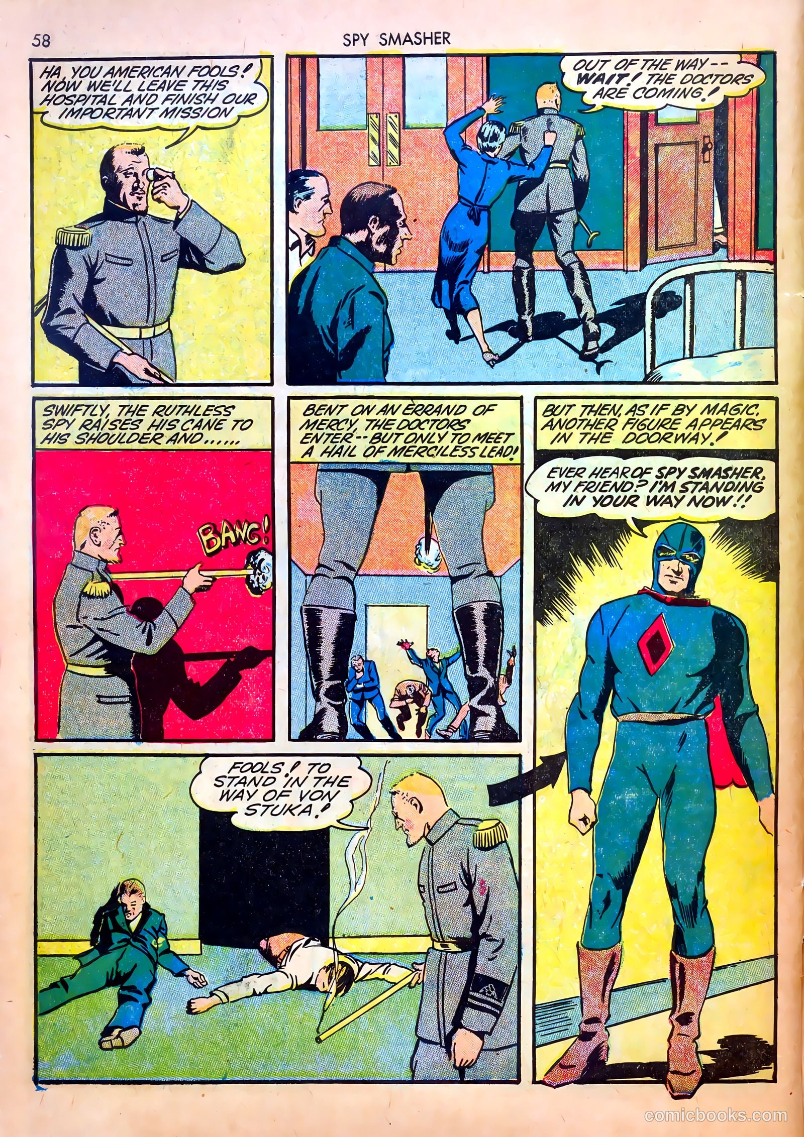 Spy Smasher #4 — page 58 of 68