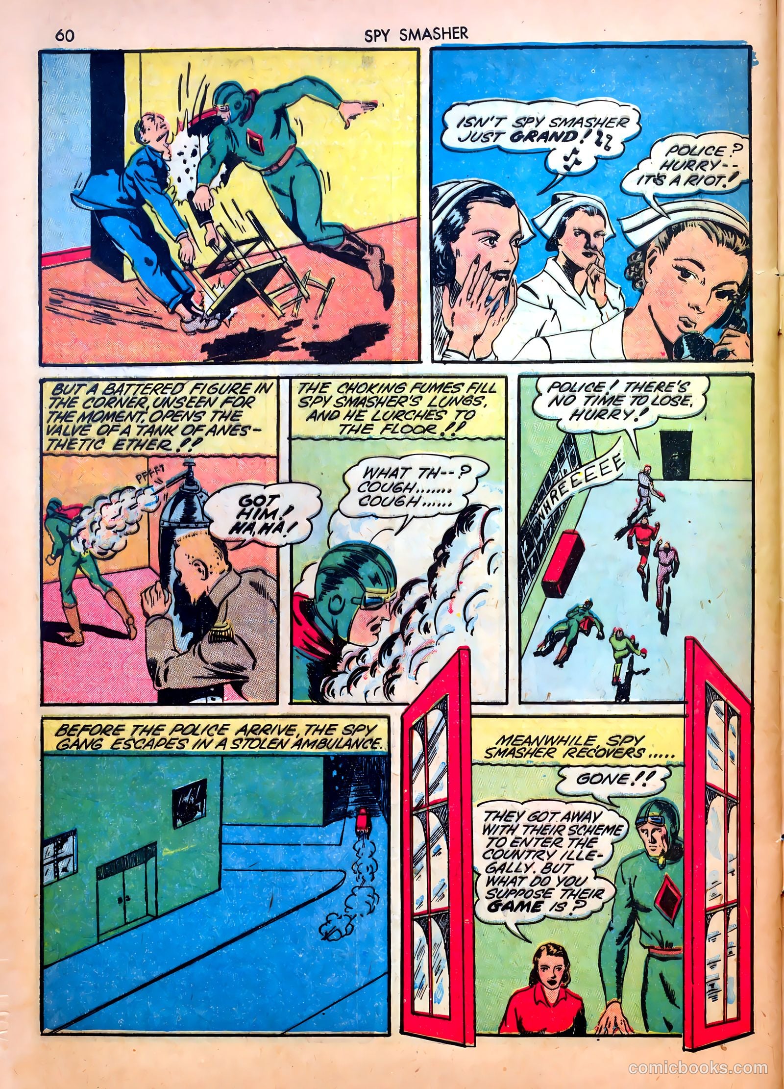 Spy Smasher #4 — page 60 of 68
