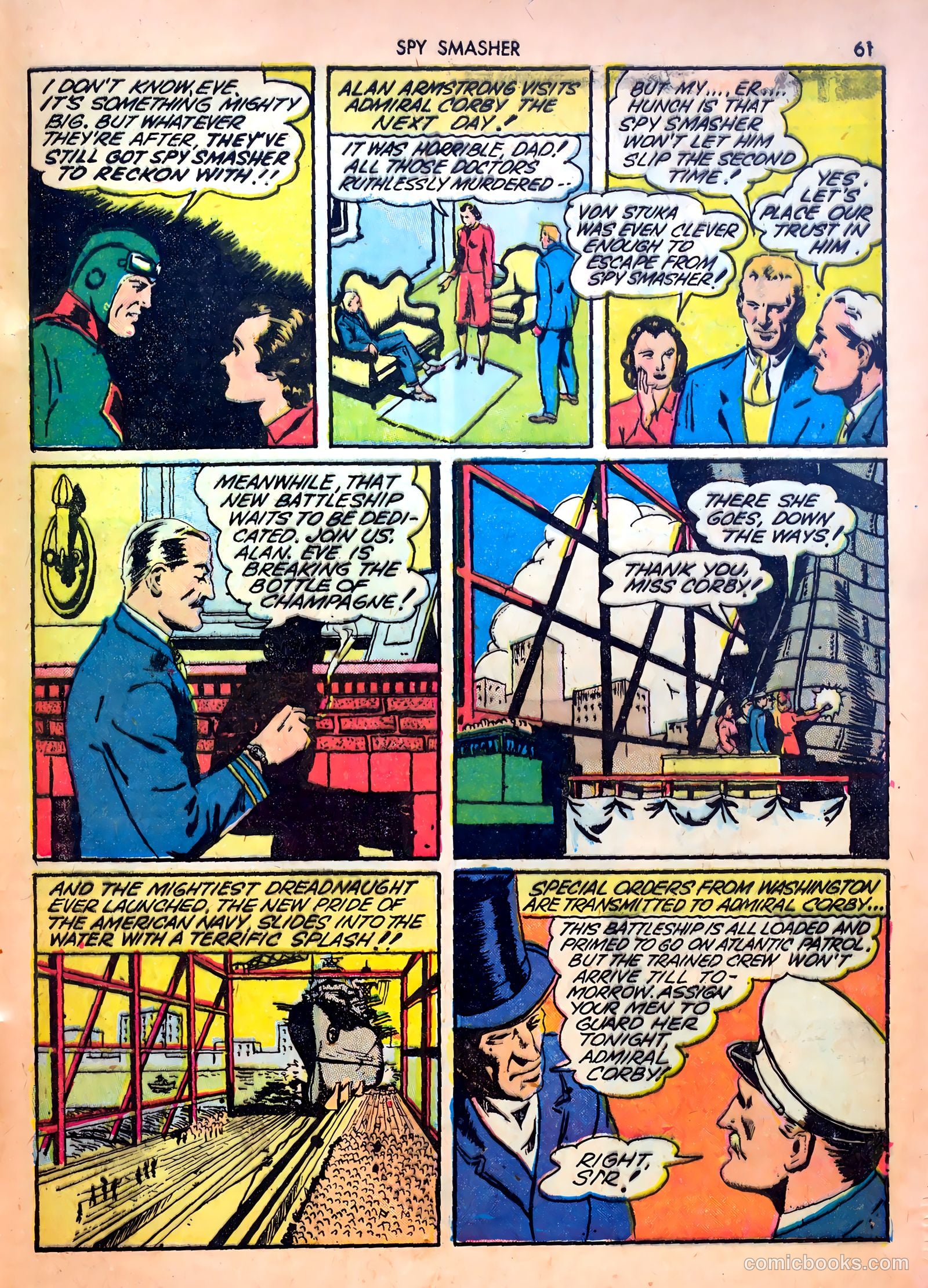 Spy Smasher #4 — page 61 of 68