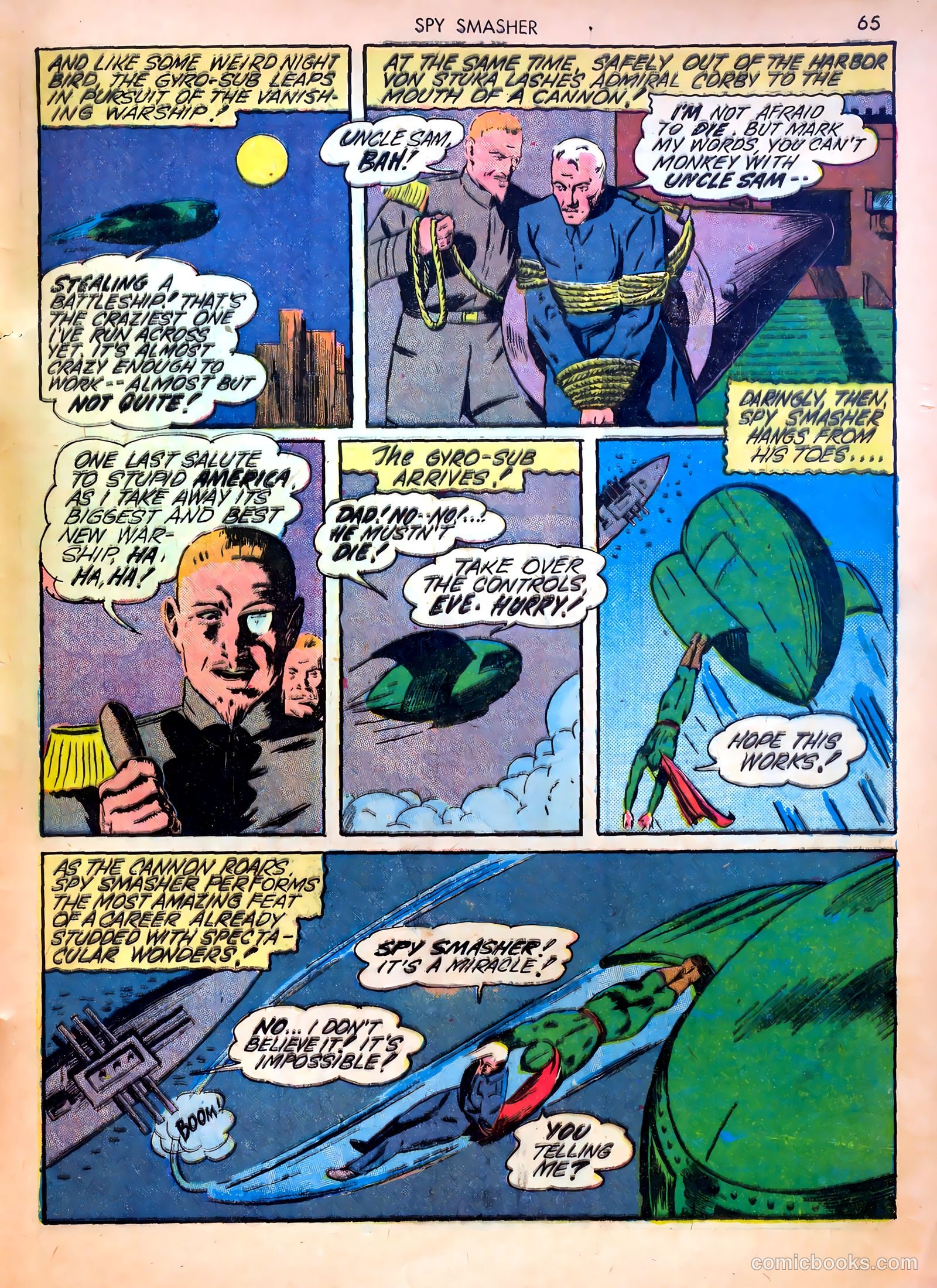 Spy Smasher #4 — page 65 of 68