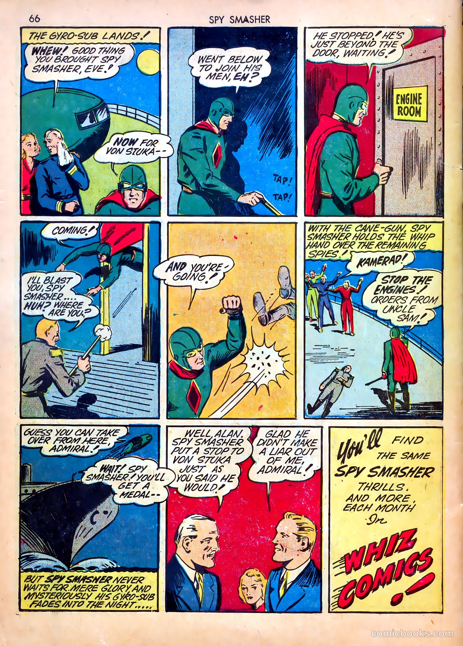 Spy Smasher #4 — page 66 of 68
