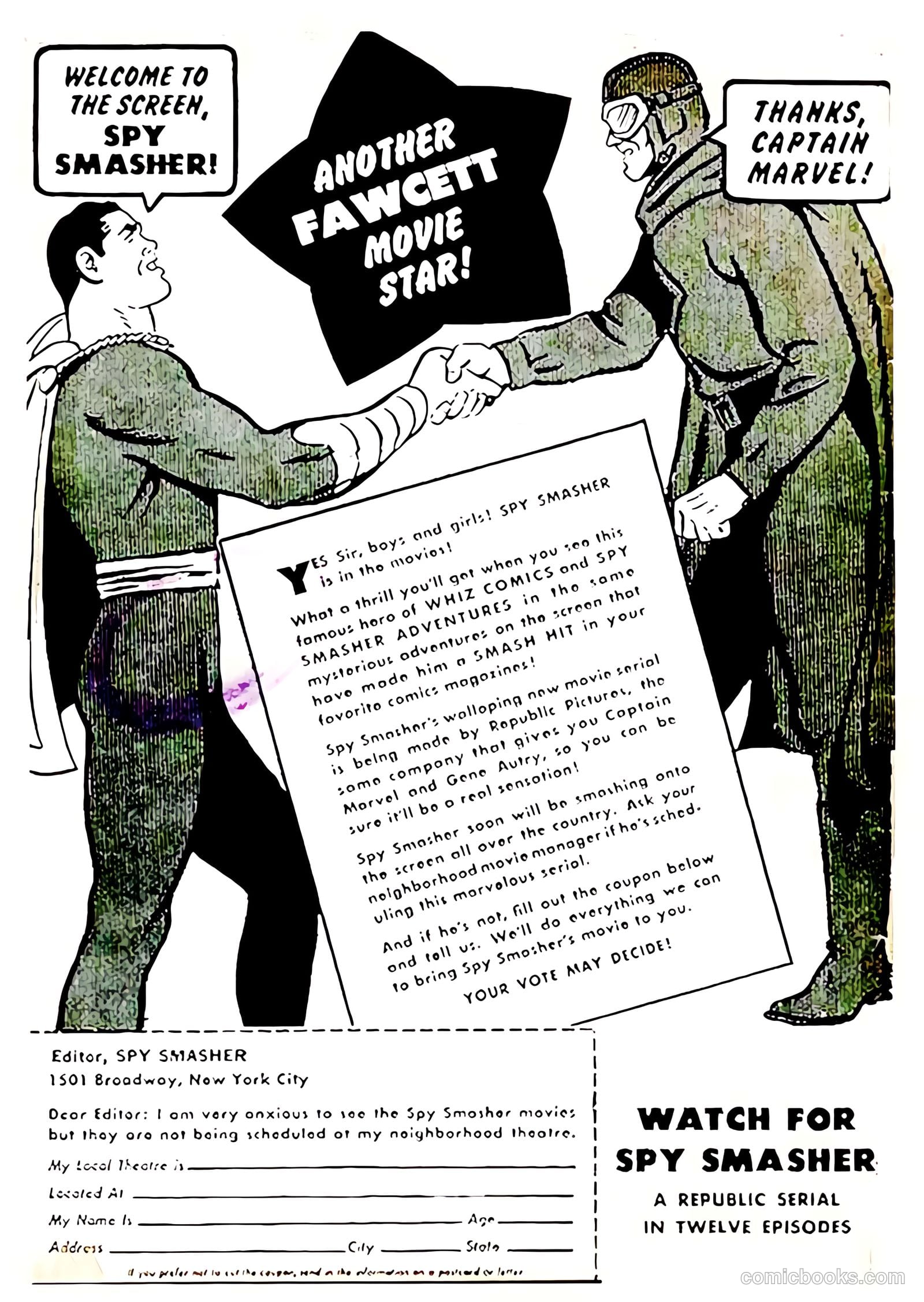 Spy Smasher #5 — page 2 of 68