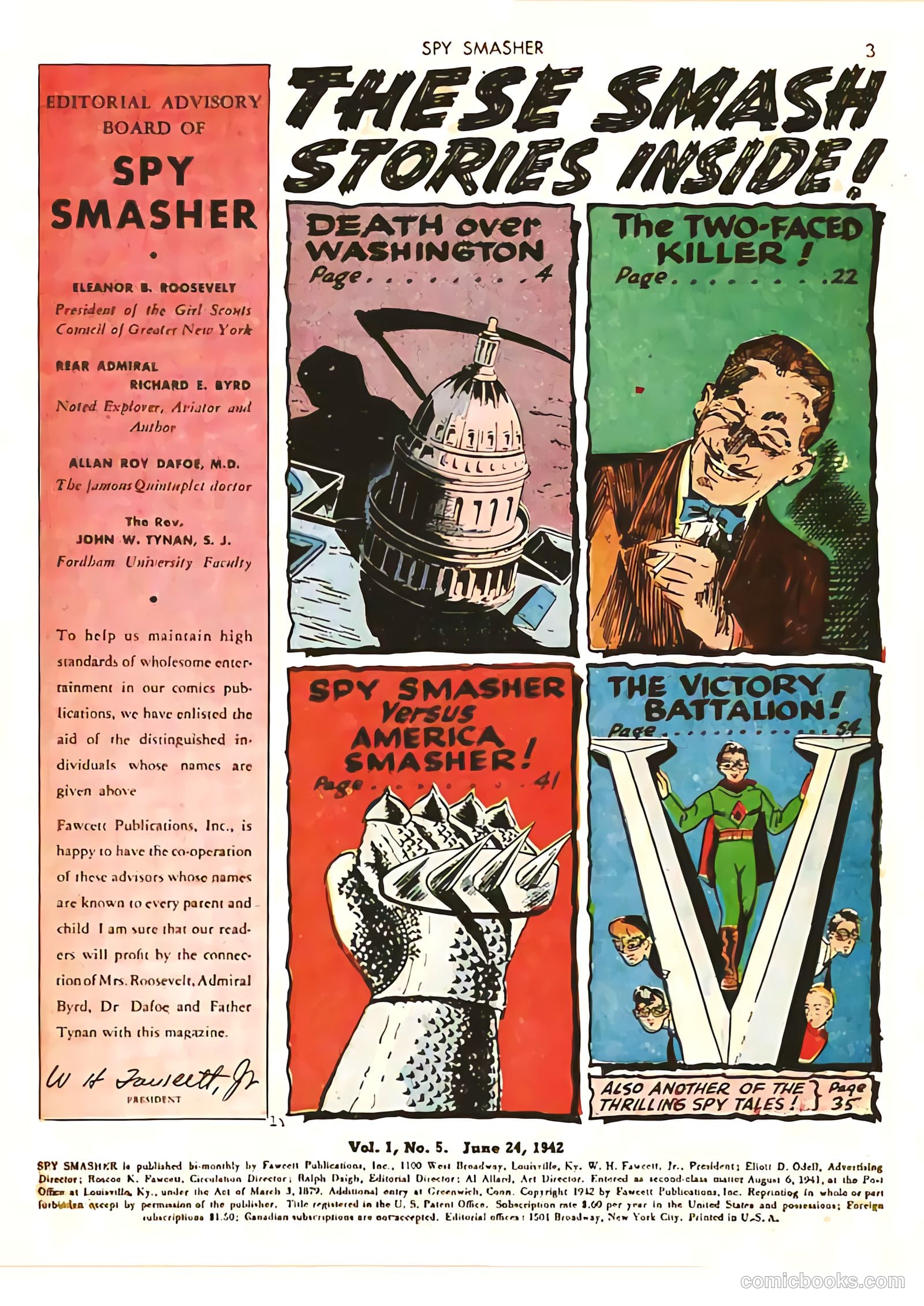 Spy Smasher #5 — page 3 of 68