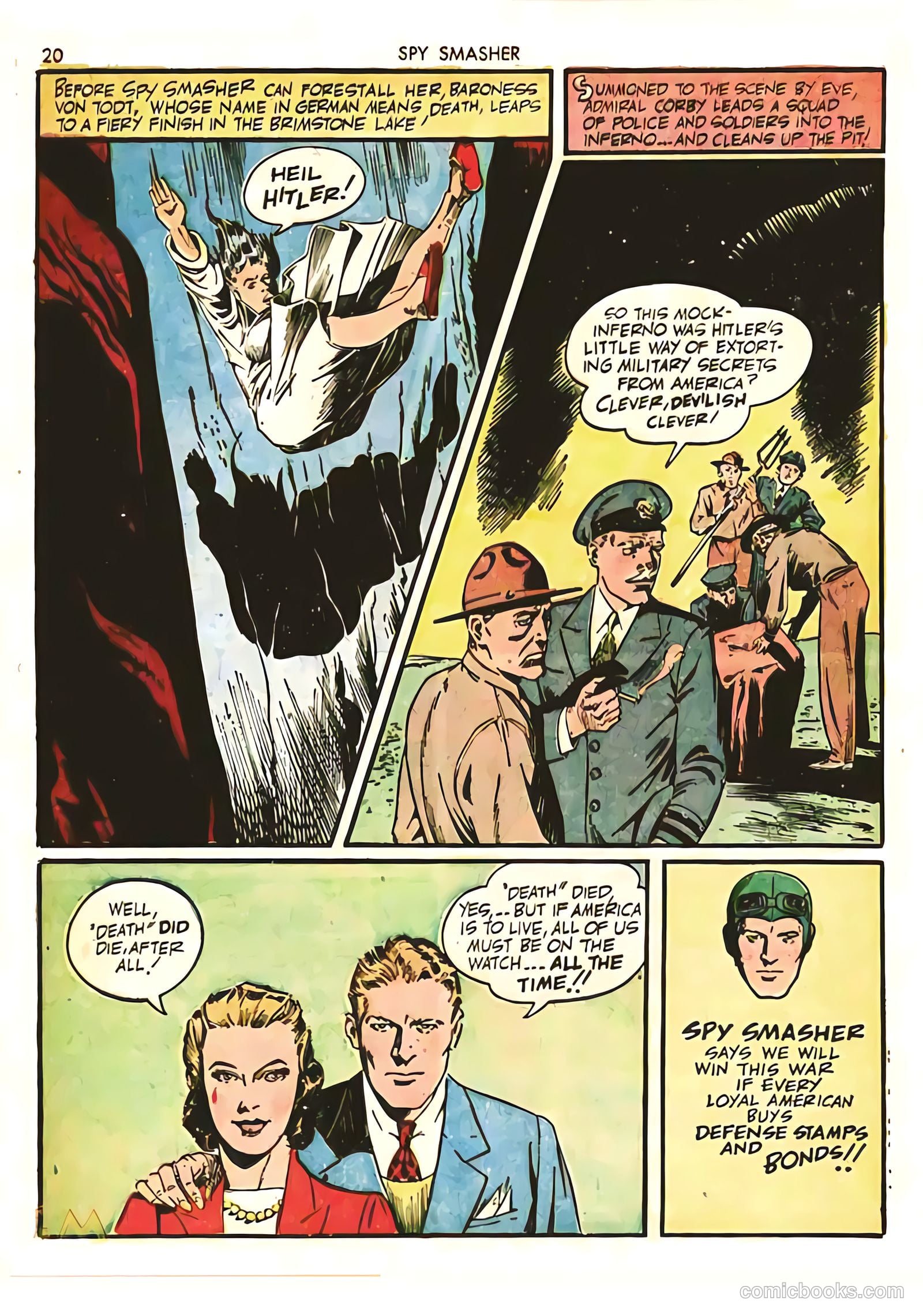 Spy Smasher #5 — page 20 of 68