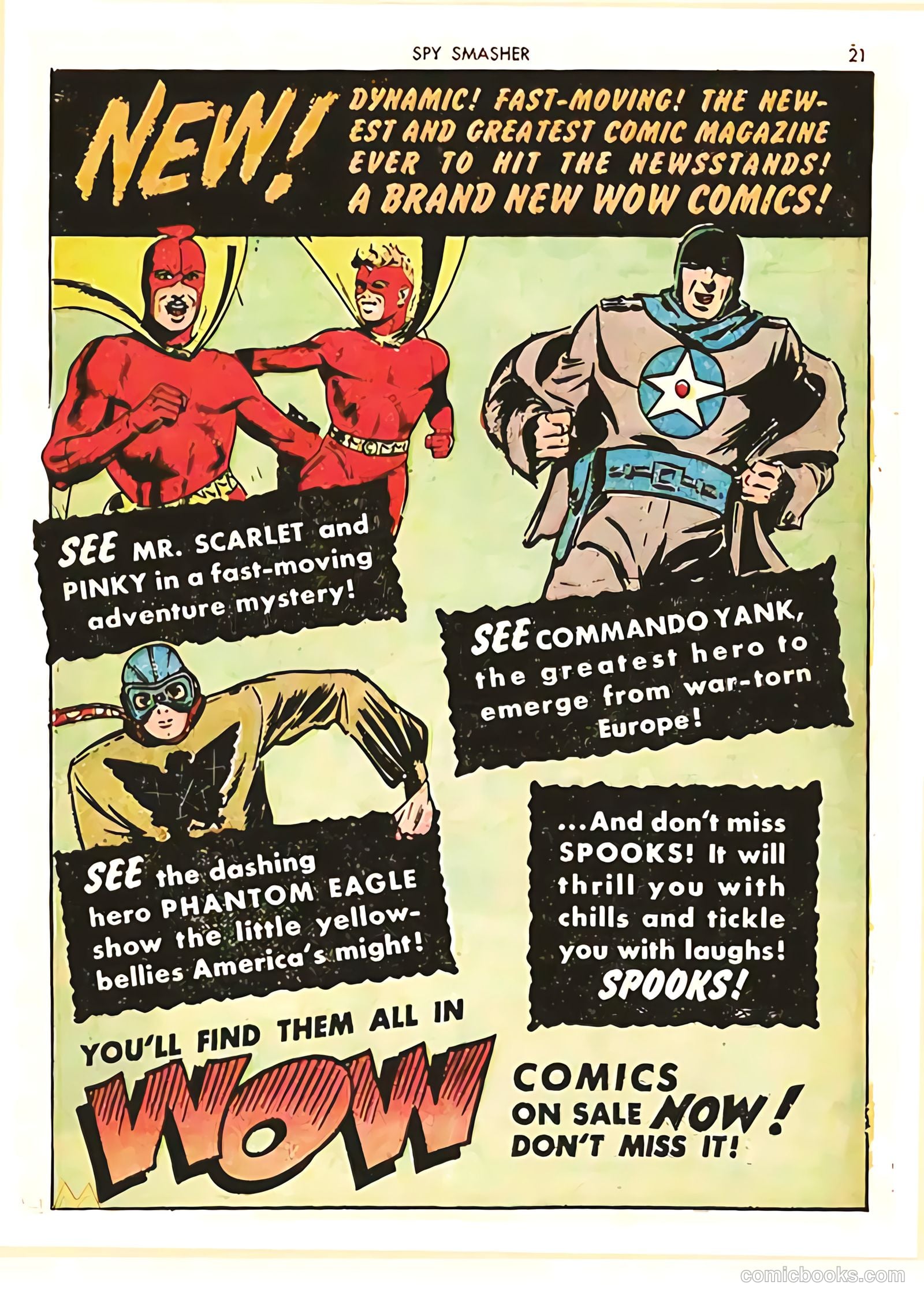 Spy Smasher #5 — page 21 of 68