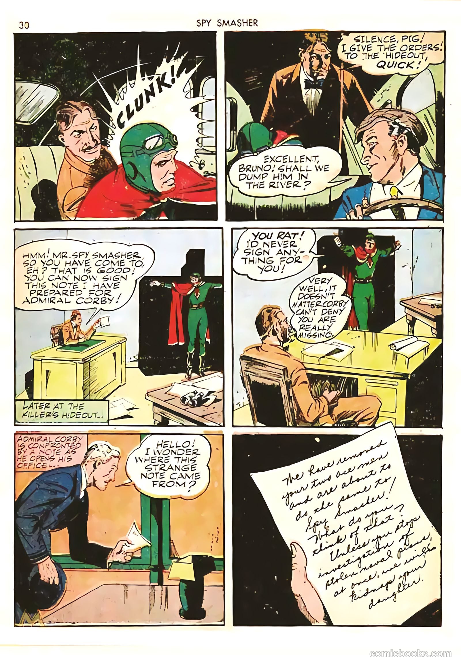 Spy Smasher #5 — page 30 of 68