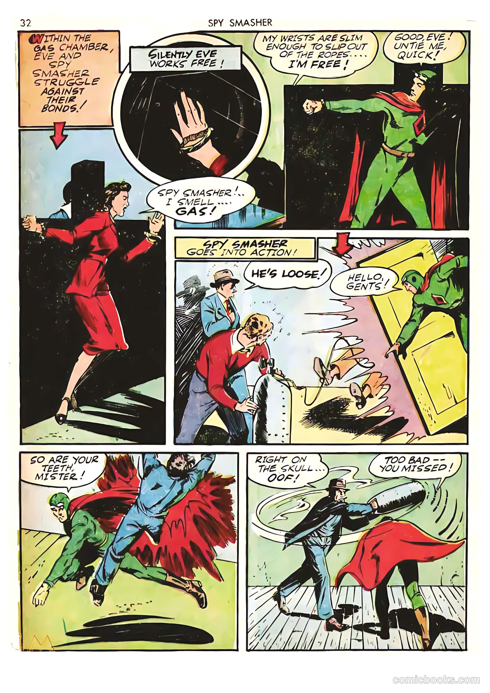 Spy Smasher #5 — page 32 of 68