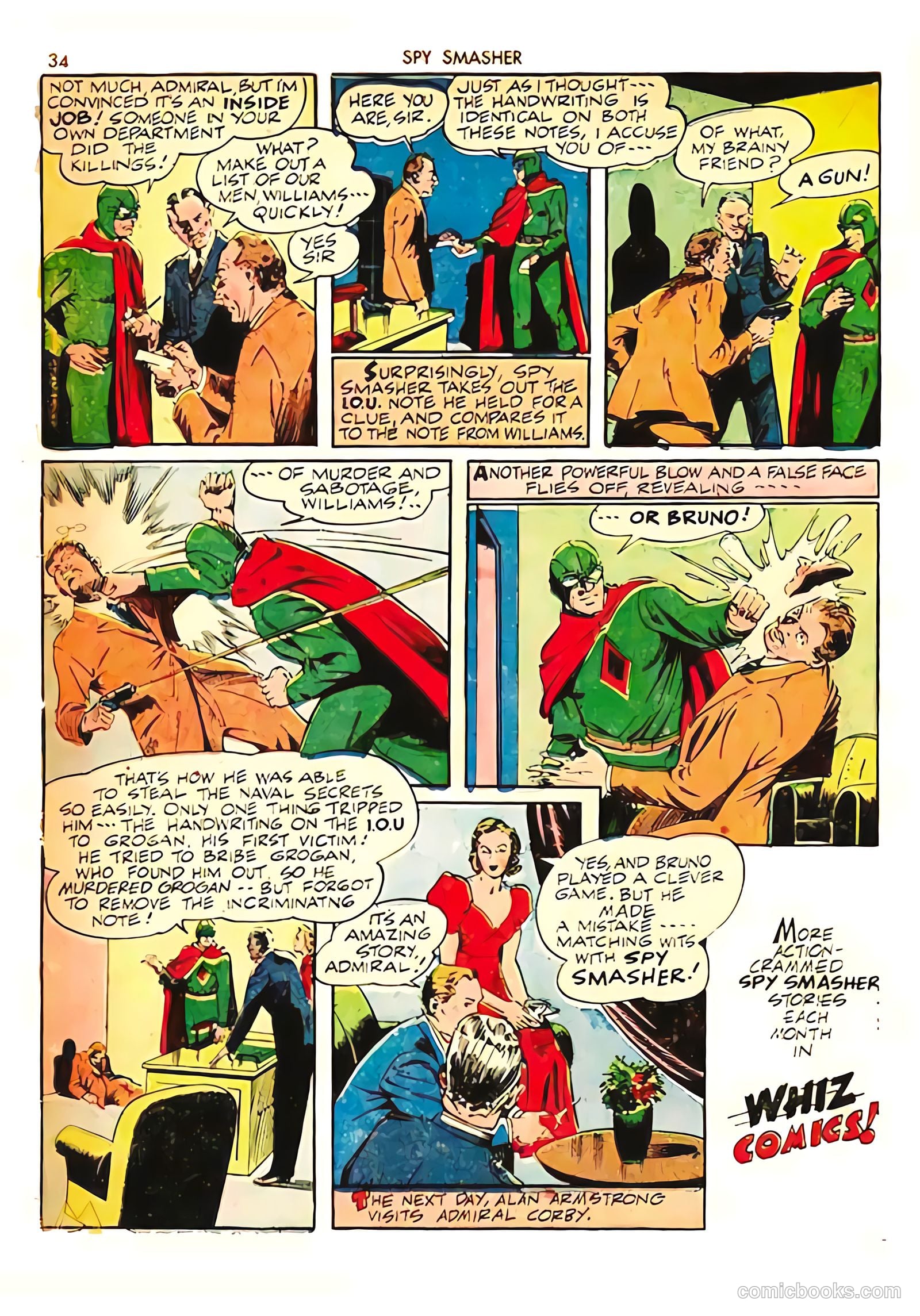 Spy Smasher #5 — page 34 of 68