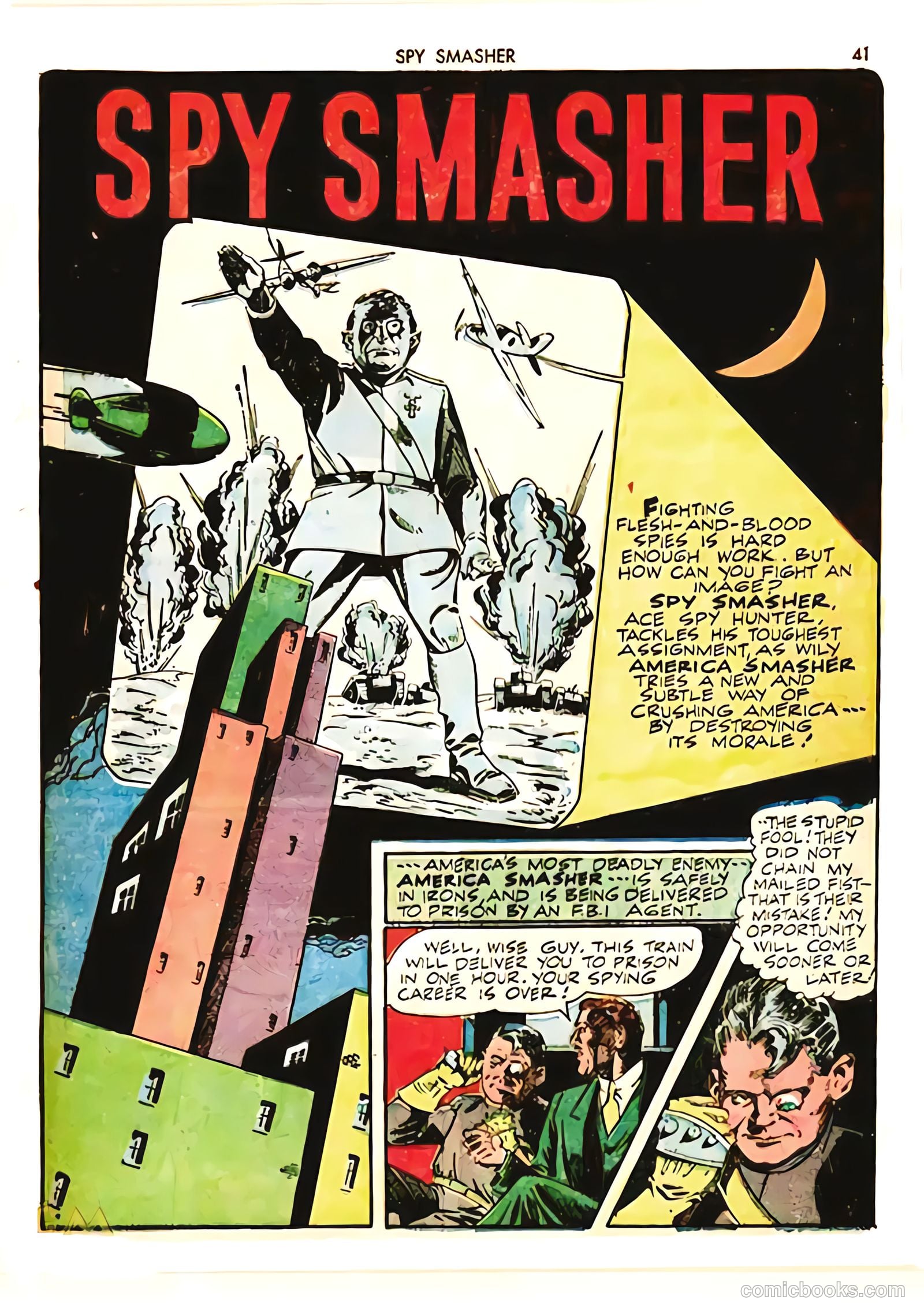 Spy Smasher #5 — page 41 of 68