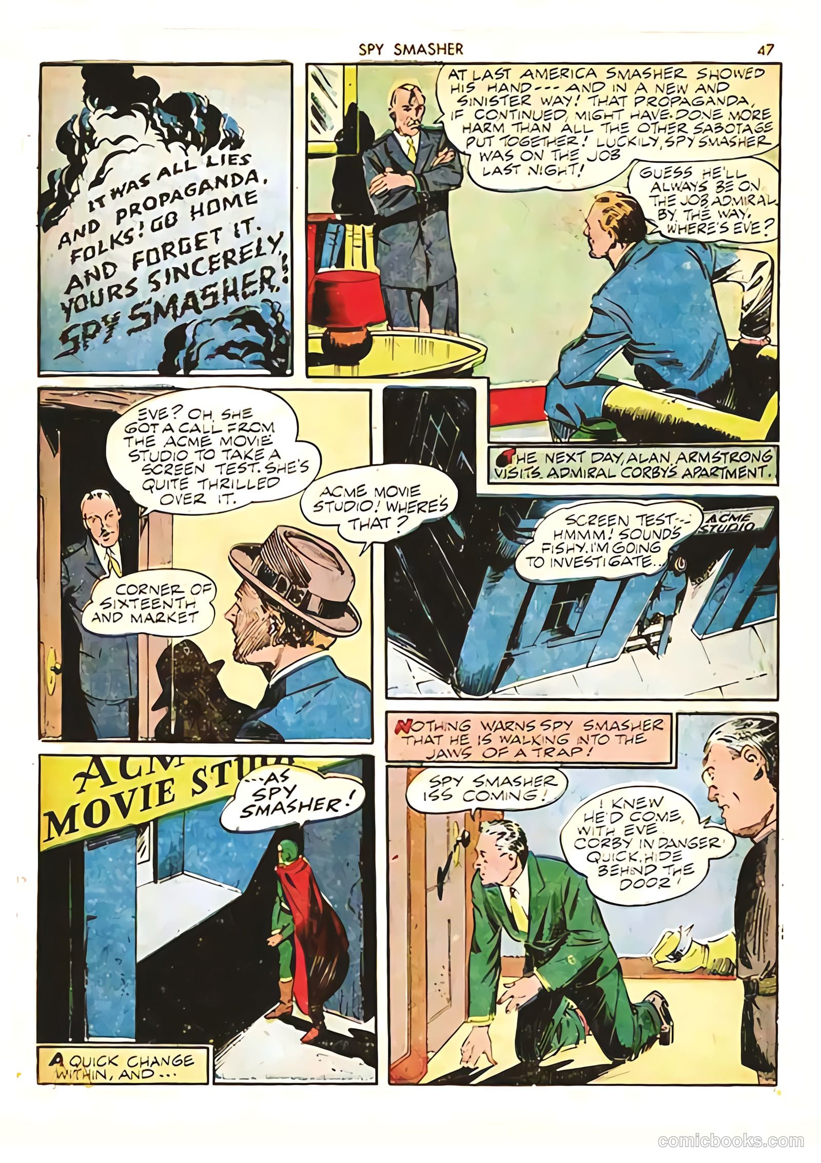 Spy Smasher #5 — page 47 of 68