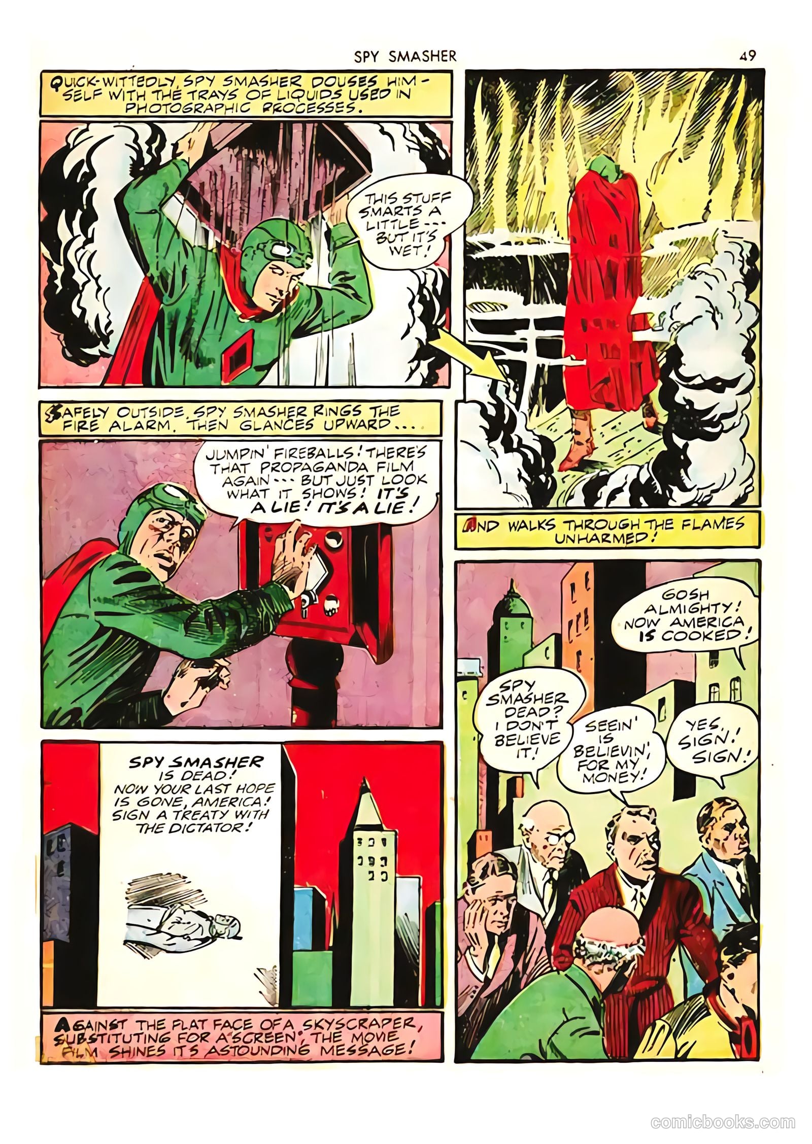 Spy Smasher #5 — page 49 of 68