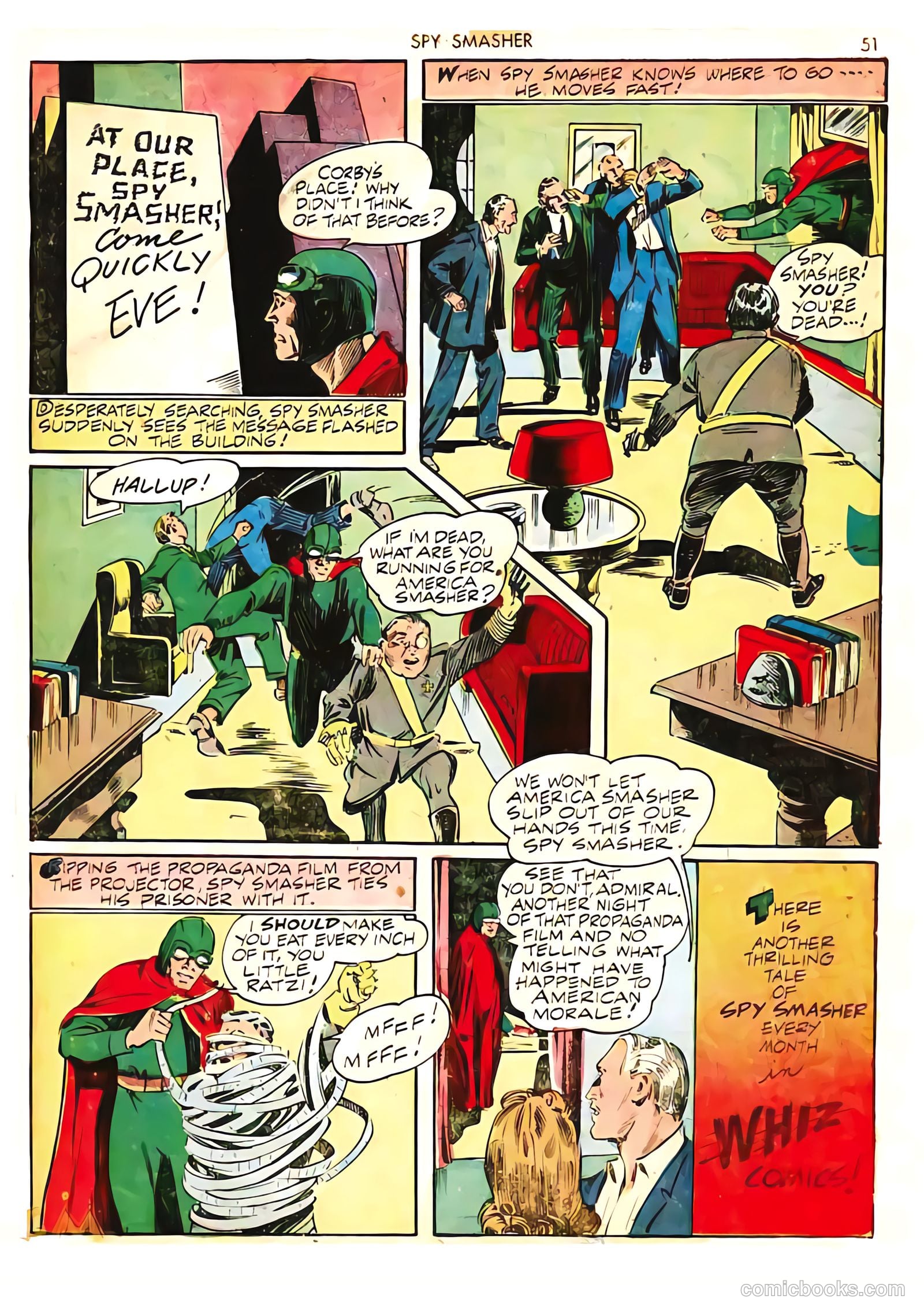 Spy Smasher #5 — page 51 of 68
