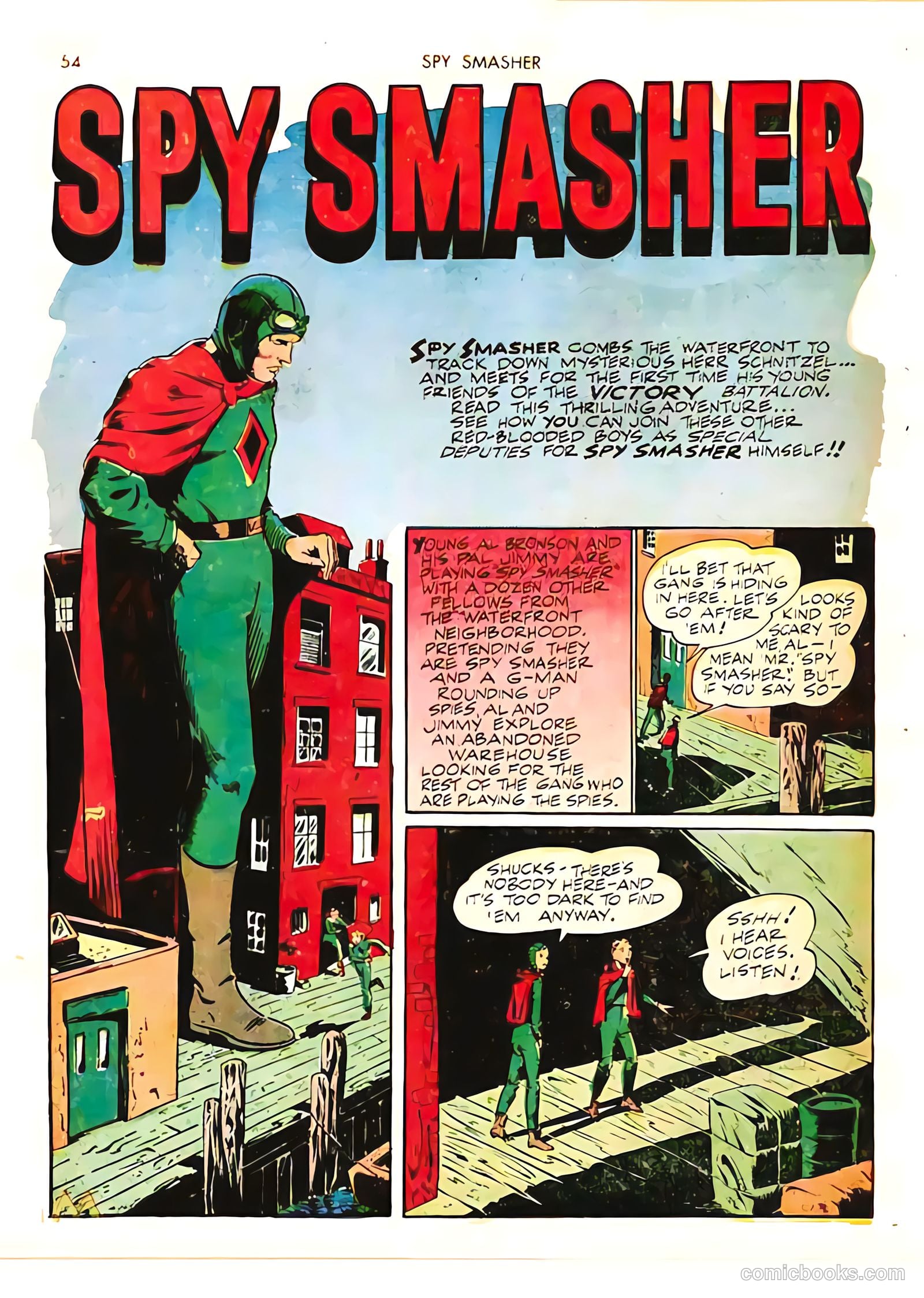 Spy Smasher #5 — page 54 of 68