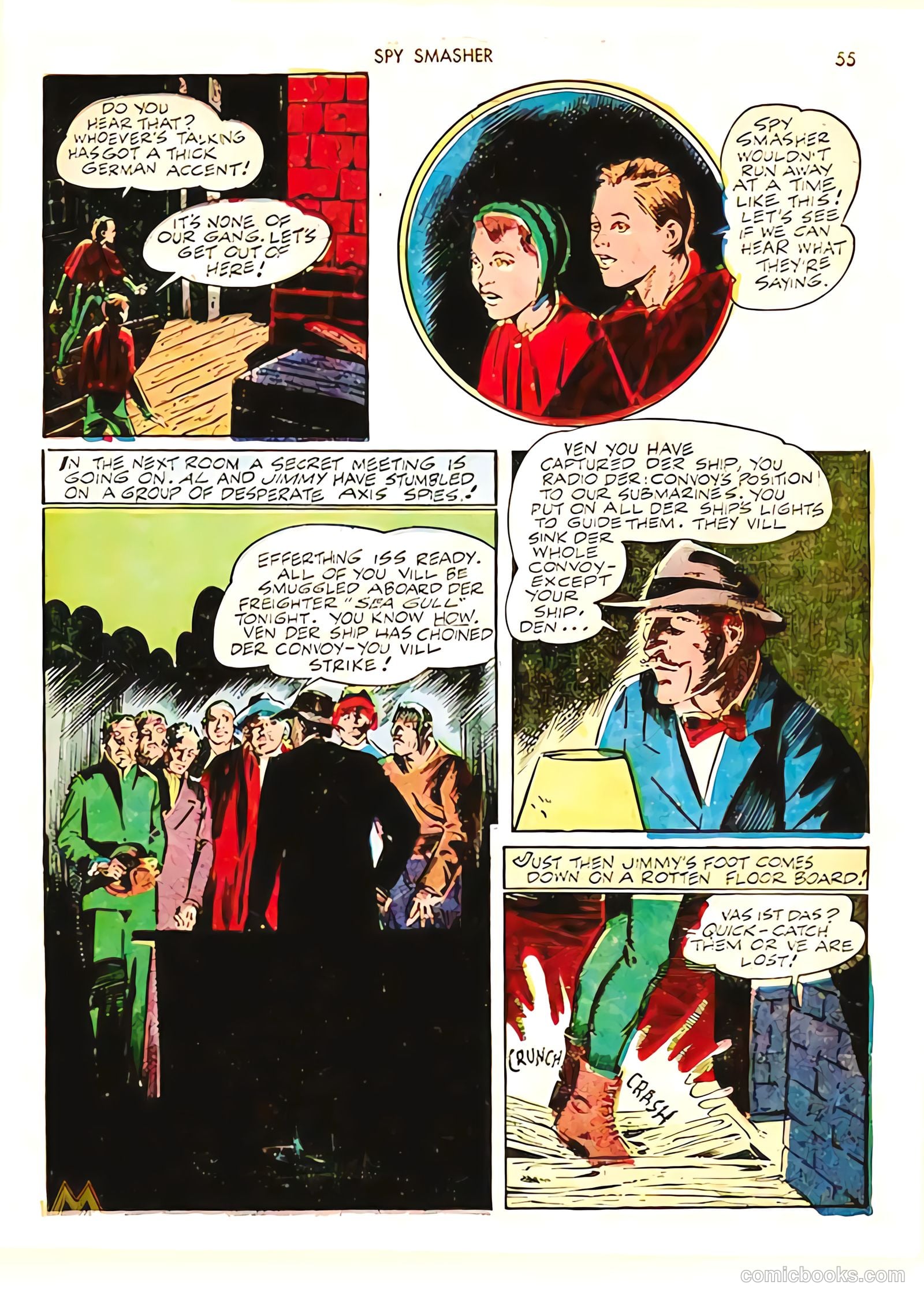 Spy Smasher #5 — page 55 of 68
