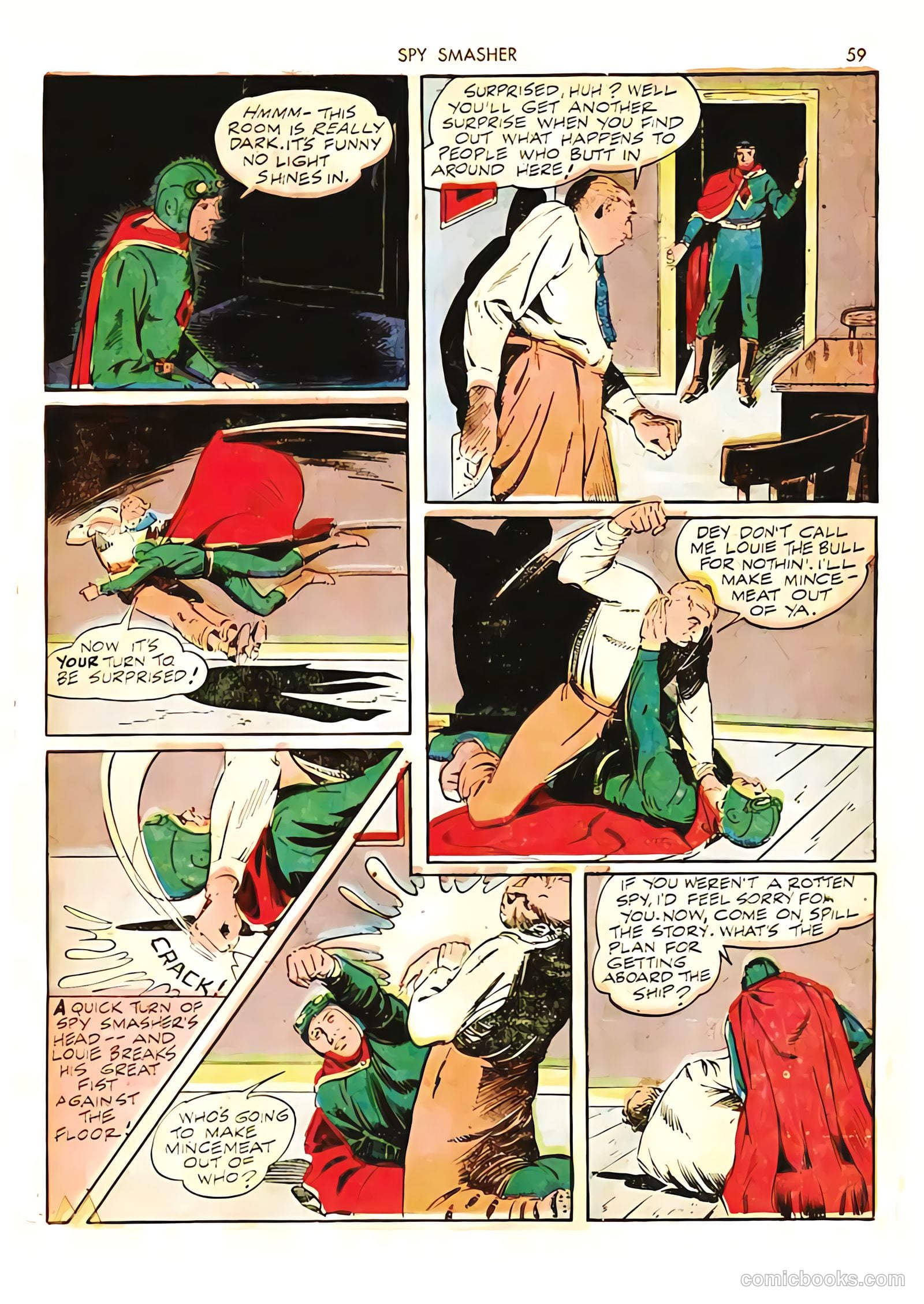 Spy Smasher #5 — page 59 of 68