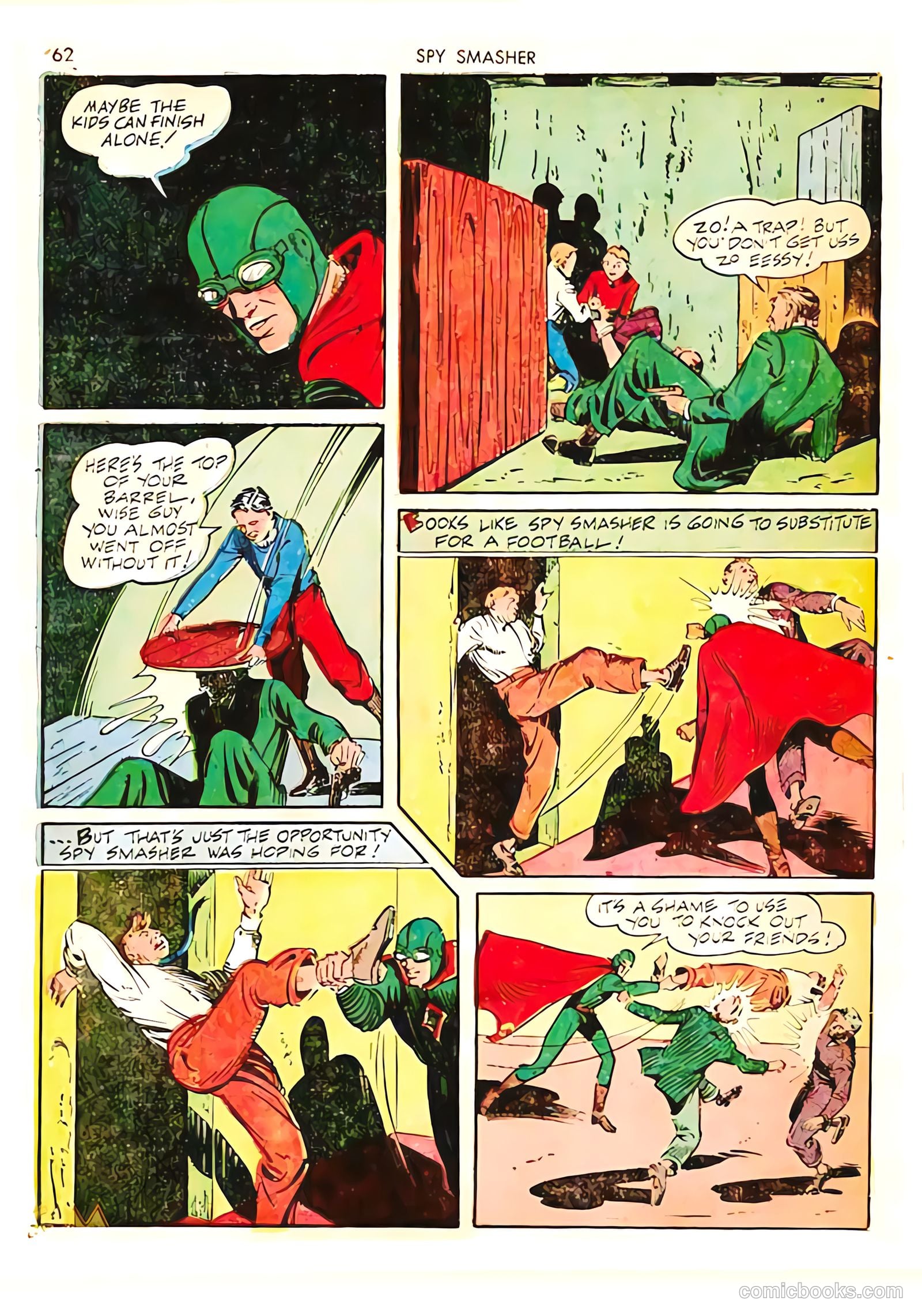 Spy Smasher #5 — page 62 of 68