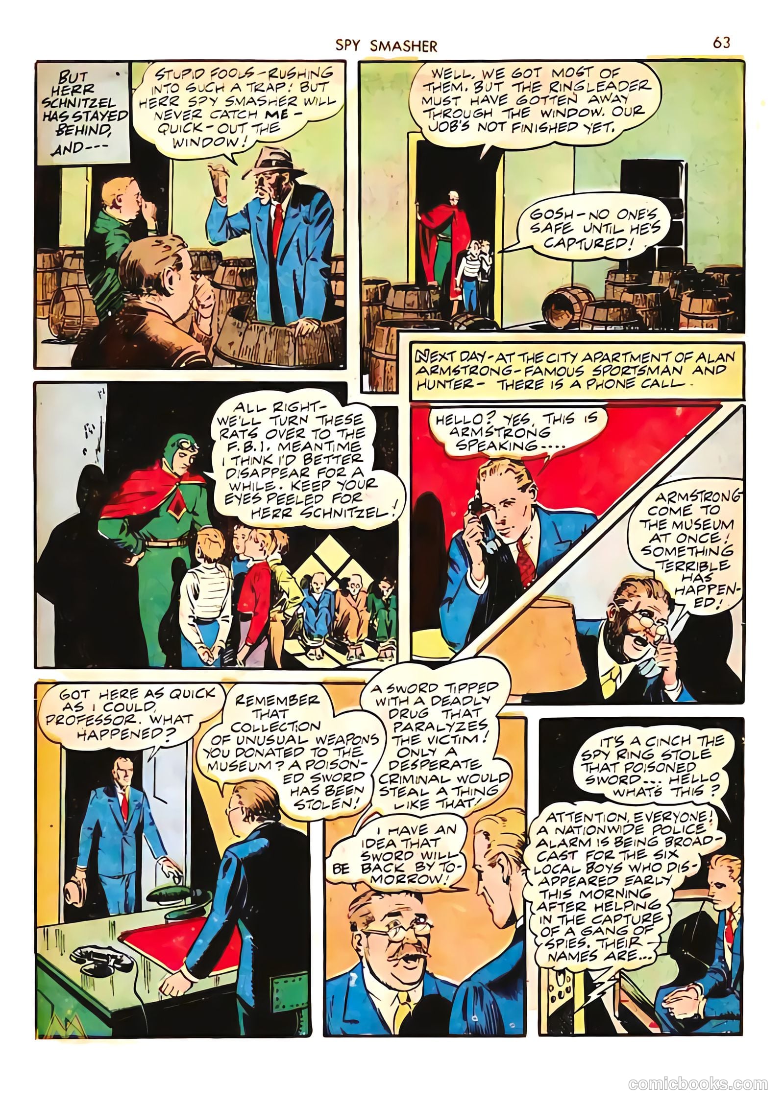 Spy Smasher #5 — page 63 of 68