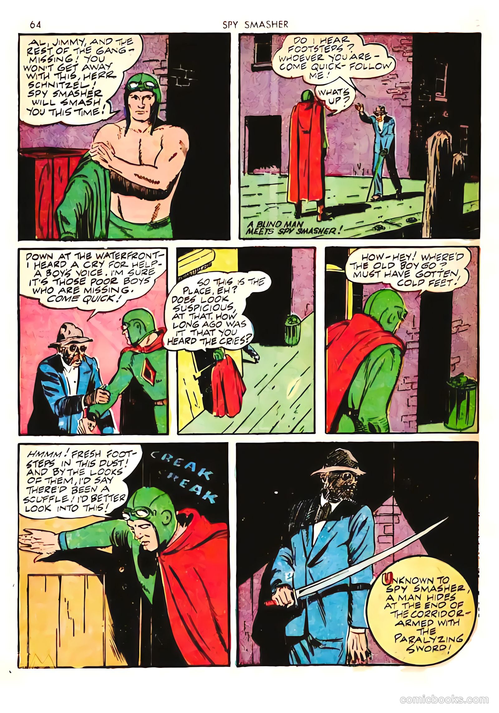 Spy Smasher #5 — page 64 of 68