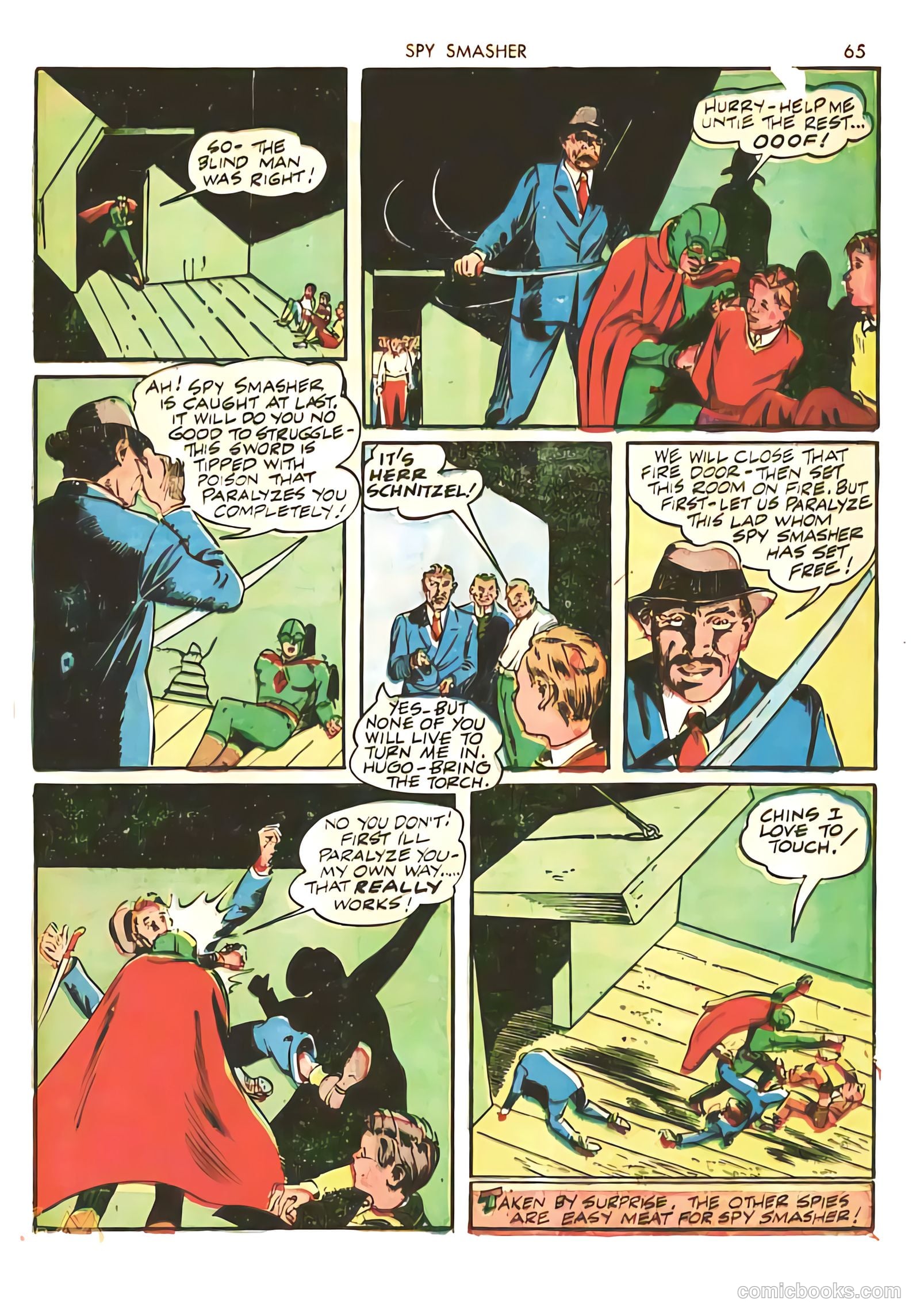 Spy Smasher #5 — page 65 of 68