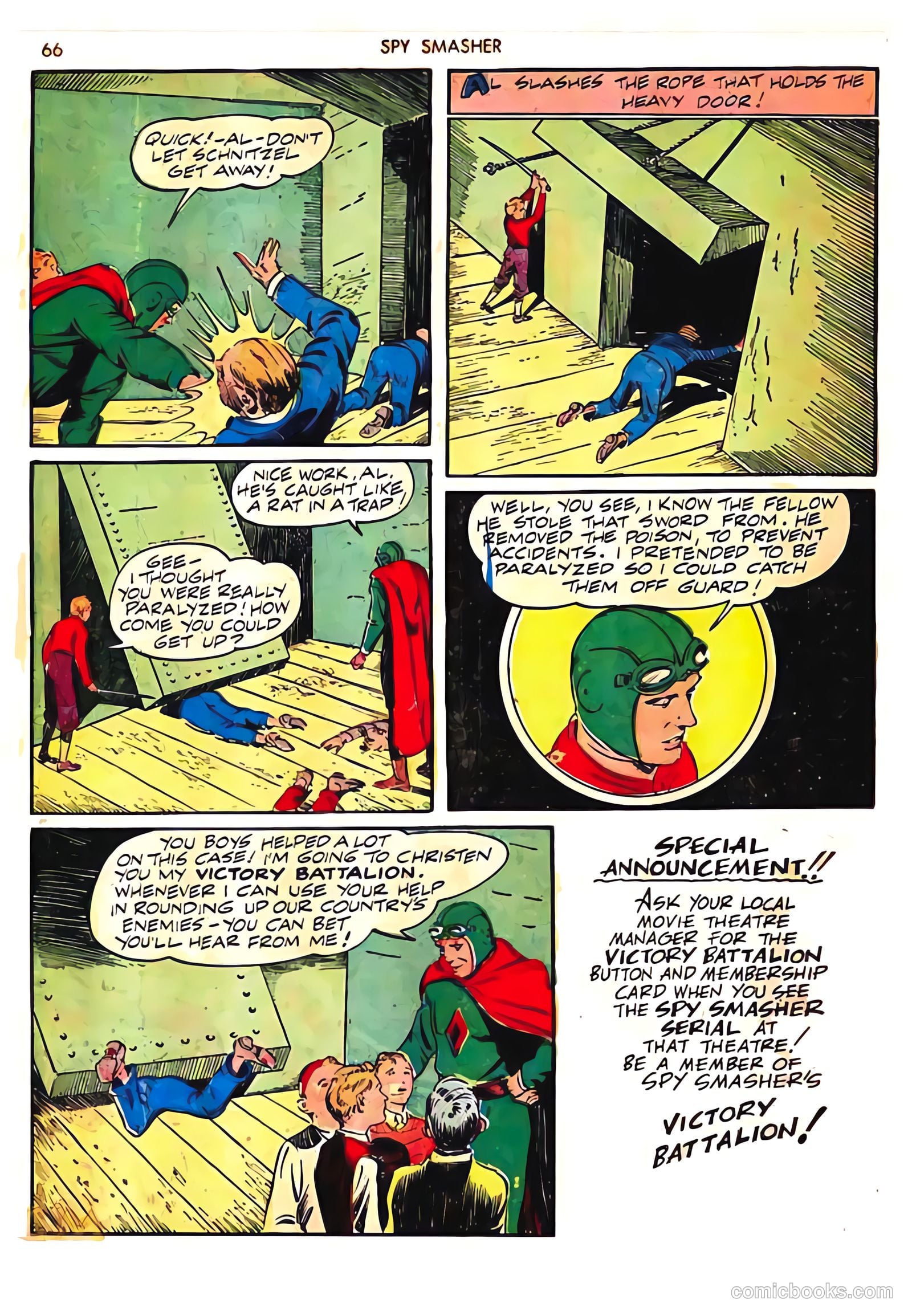 Spy Smasher #5 — page 66 of 68
