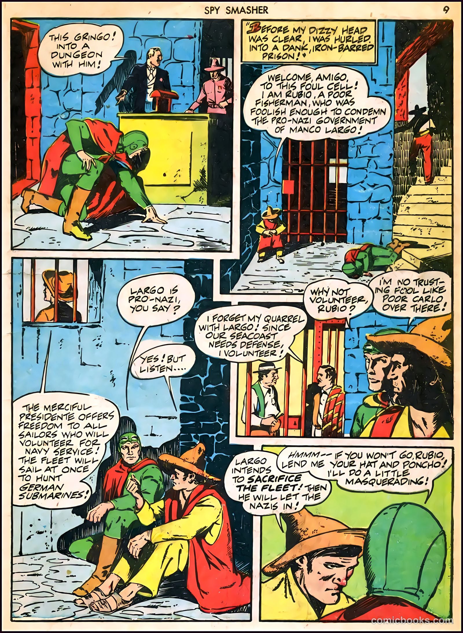 Spy Smasher #6 — page 9 of 68