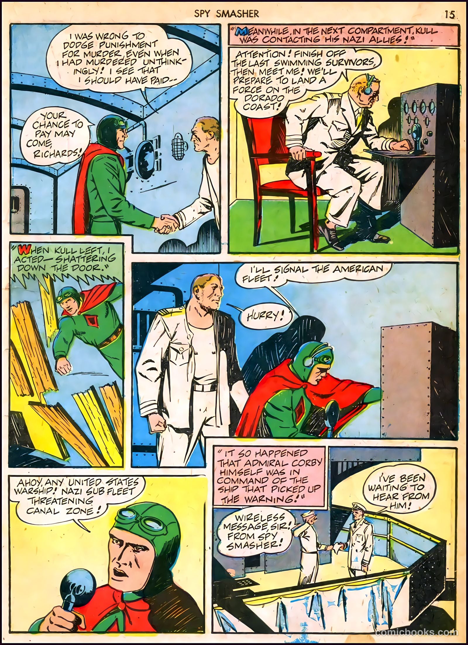 Spy Smasher #6 — page 15 of 68
