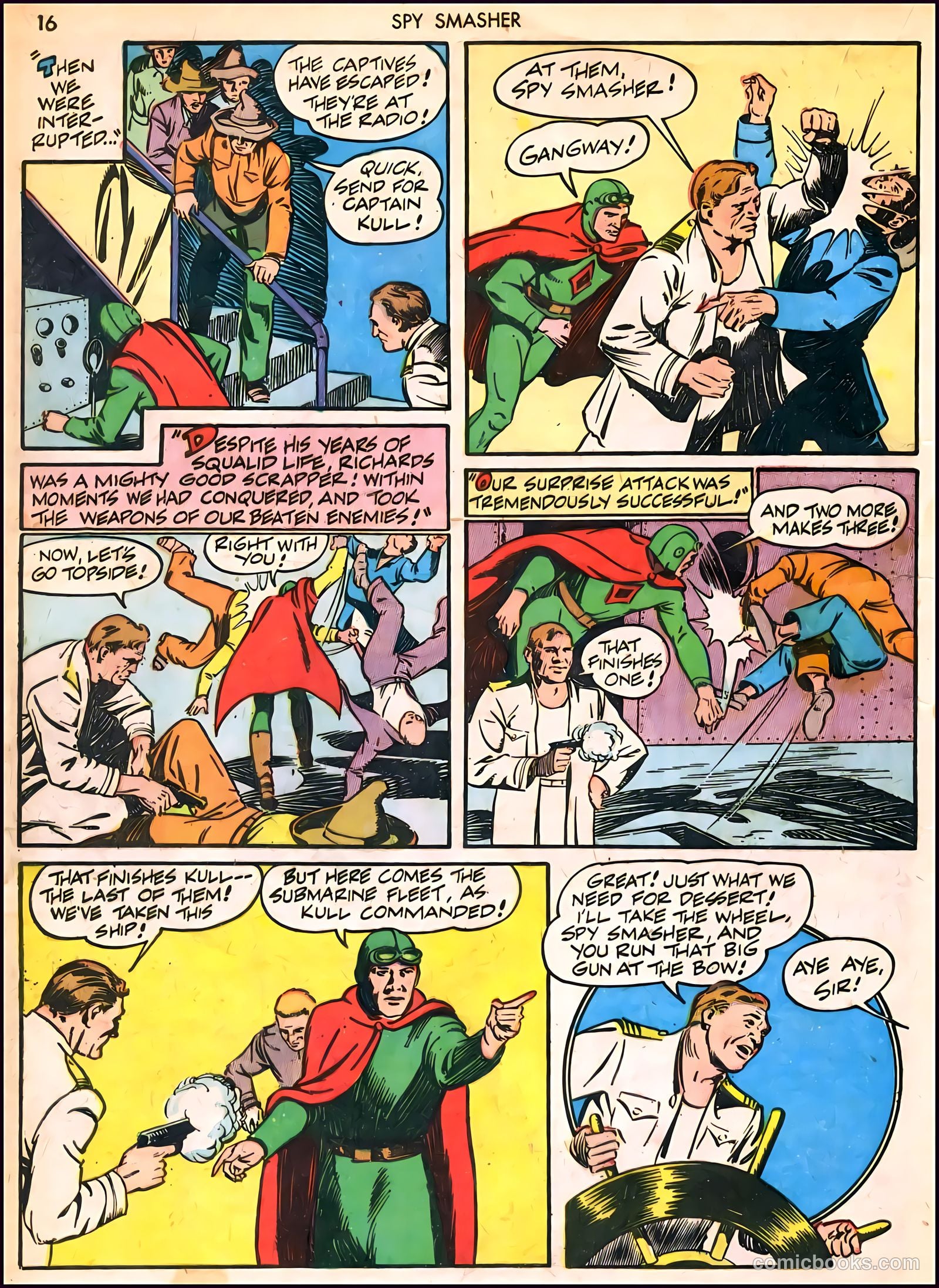 Spy Smasher #6 — page 16 of 68