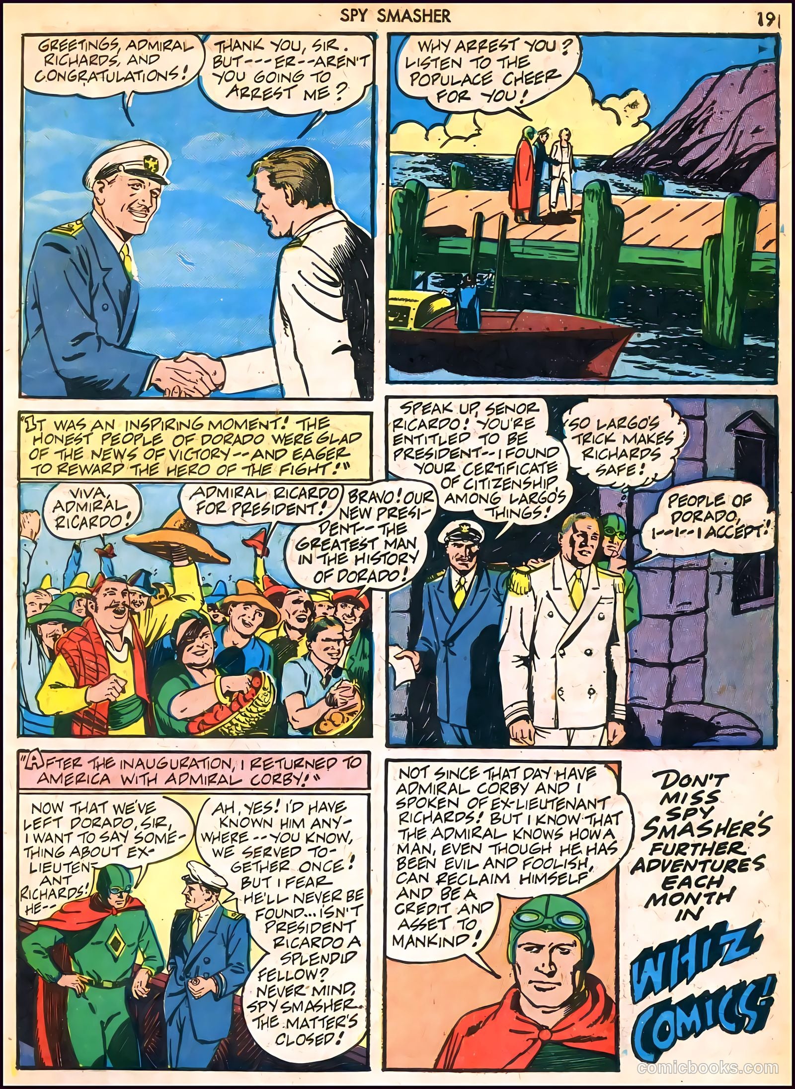Spy Smasher #6 — page 19 of 68